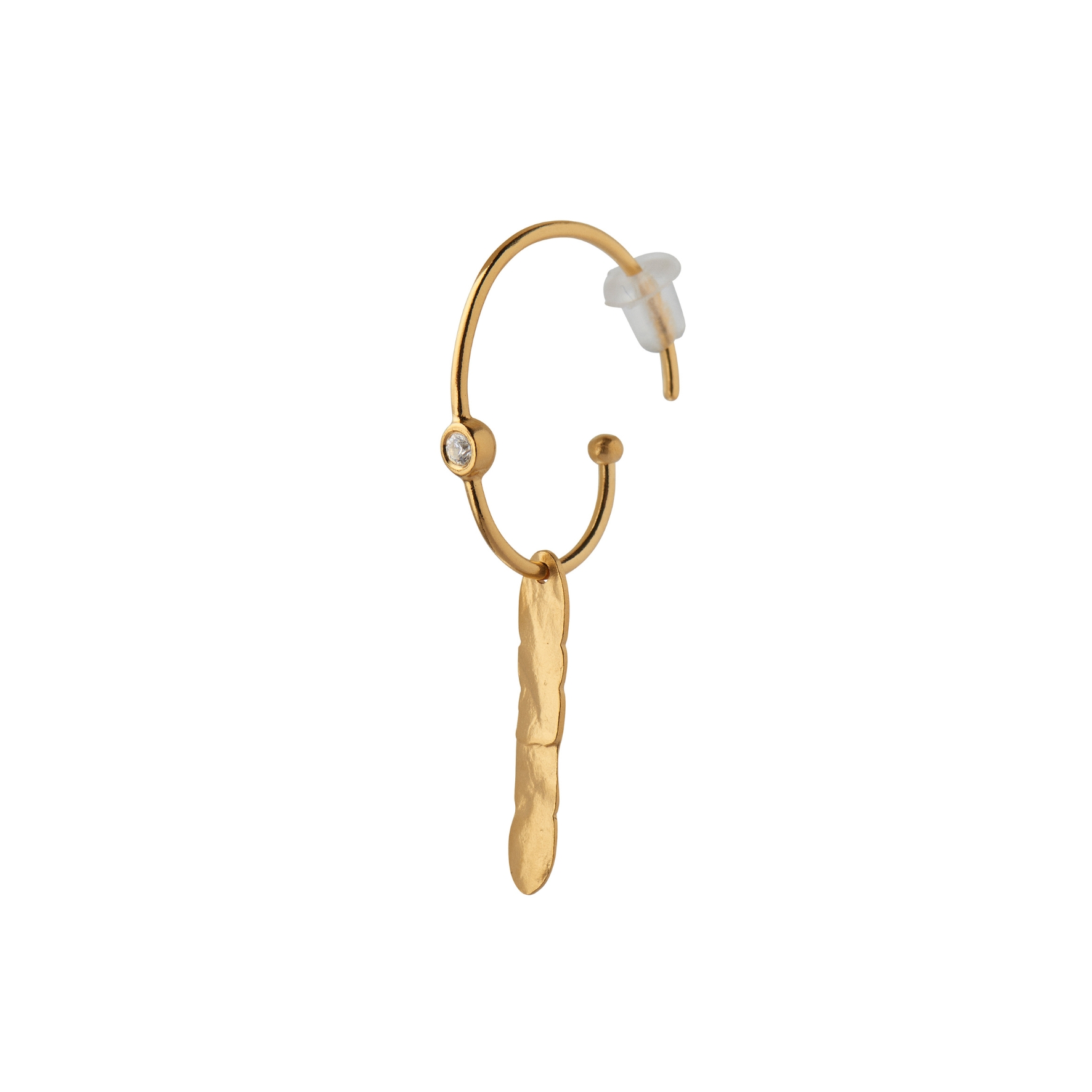 Big Dot Creol With Splash - Gold color, White