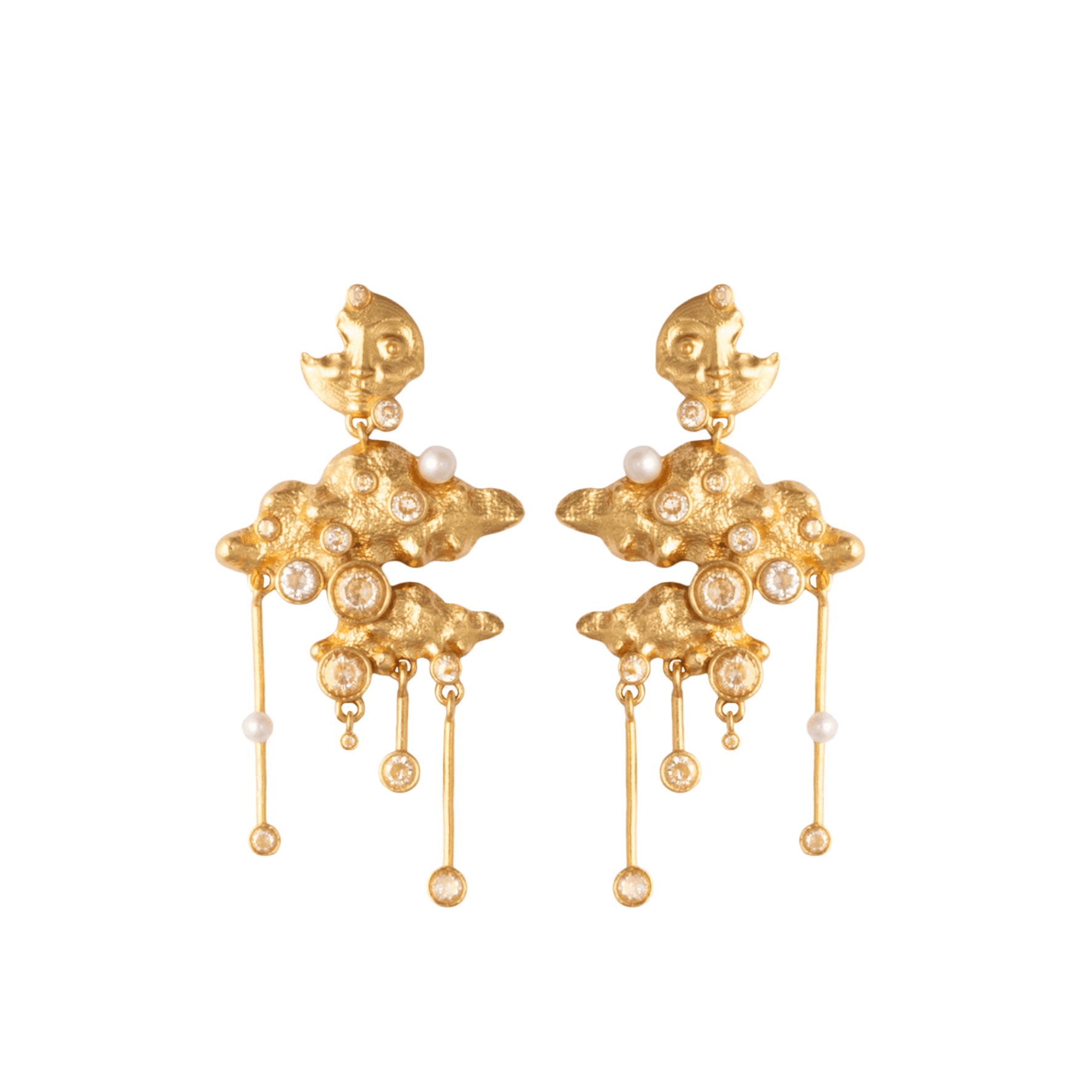 Cosmic Cascade Earrings