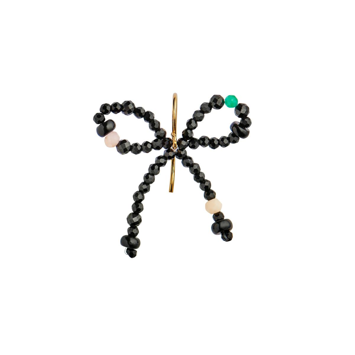 Lissé Bow Earring Black Dream Colors