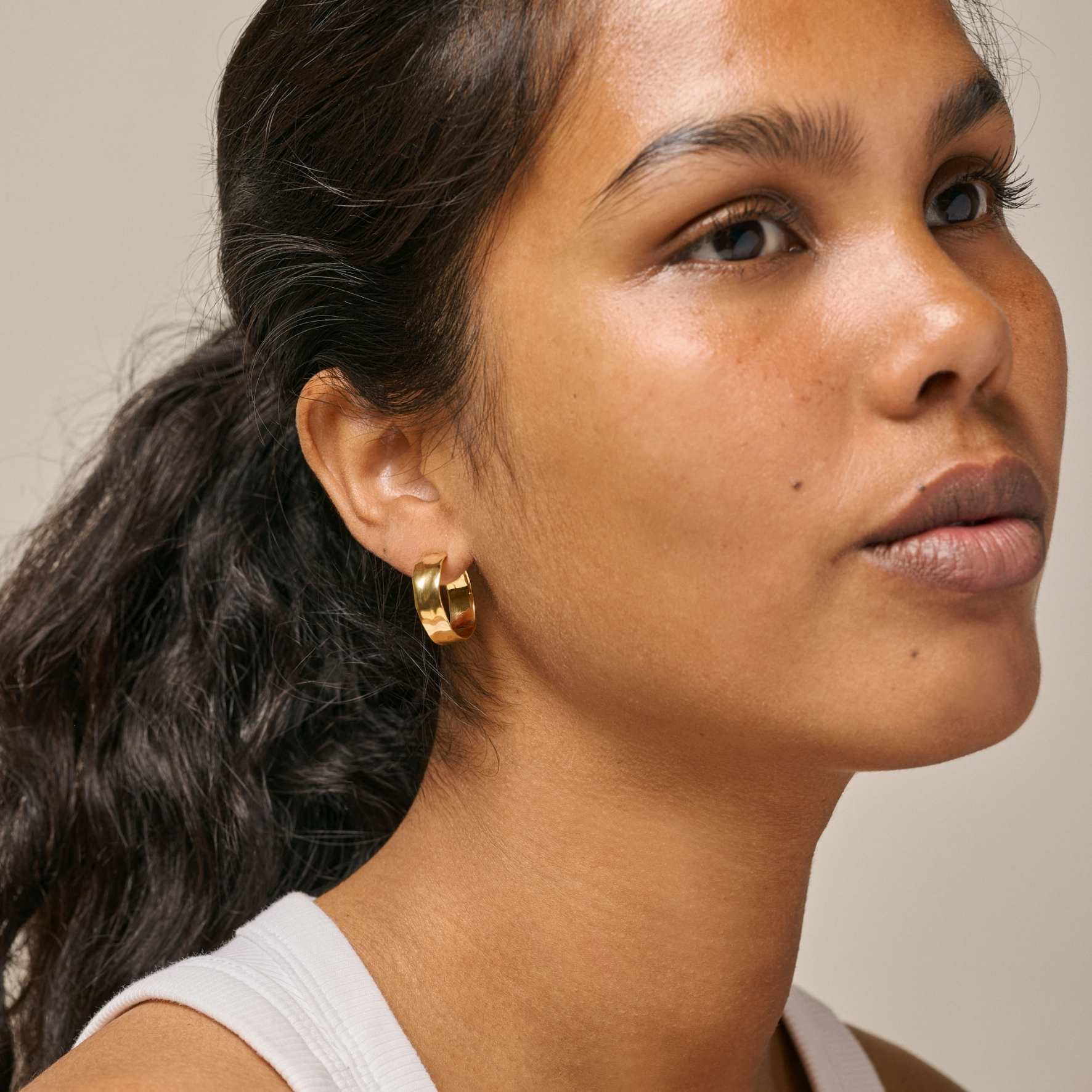 Sandra Wide Hoops