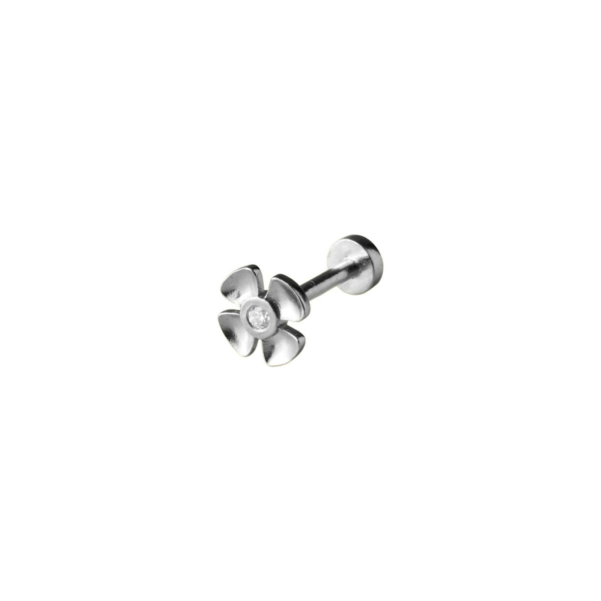 Small Silver anemone helix piercing Anemone Helix Piercing