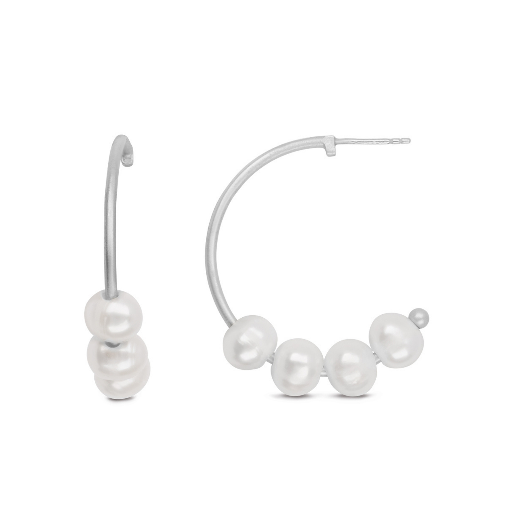 Emily Hoops - Hopeanvärinen, Valkoinen