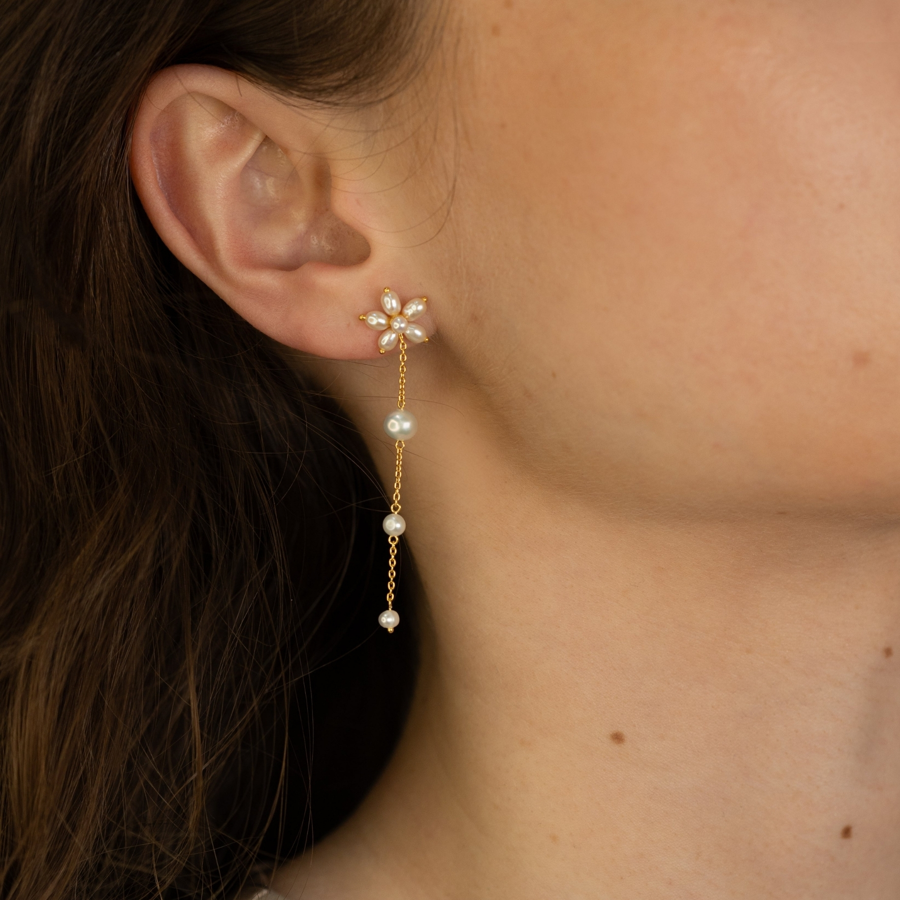 Pearl Signature Earhangers Long