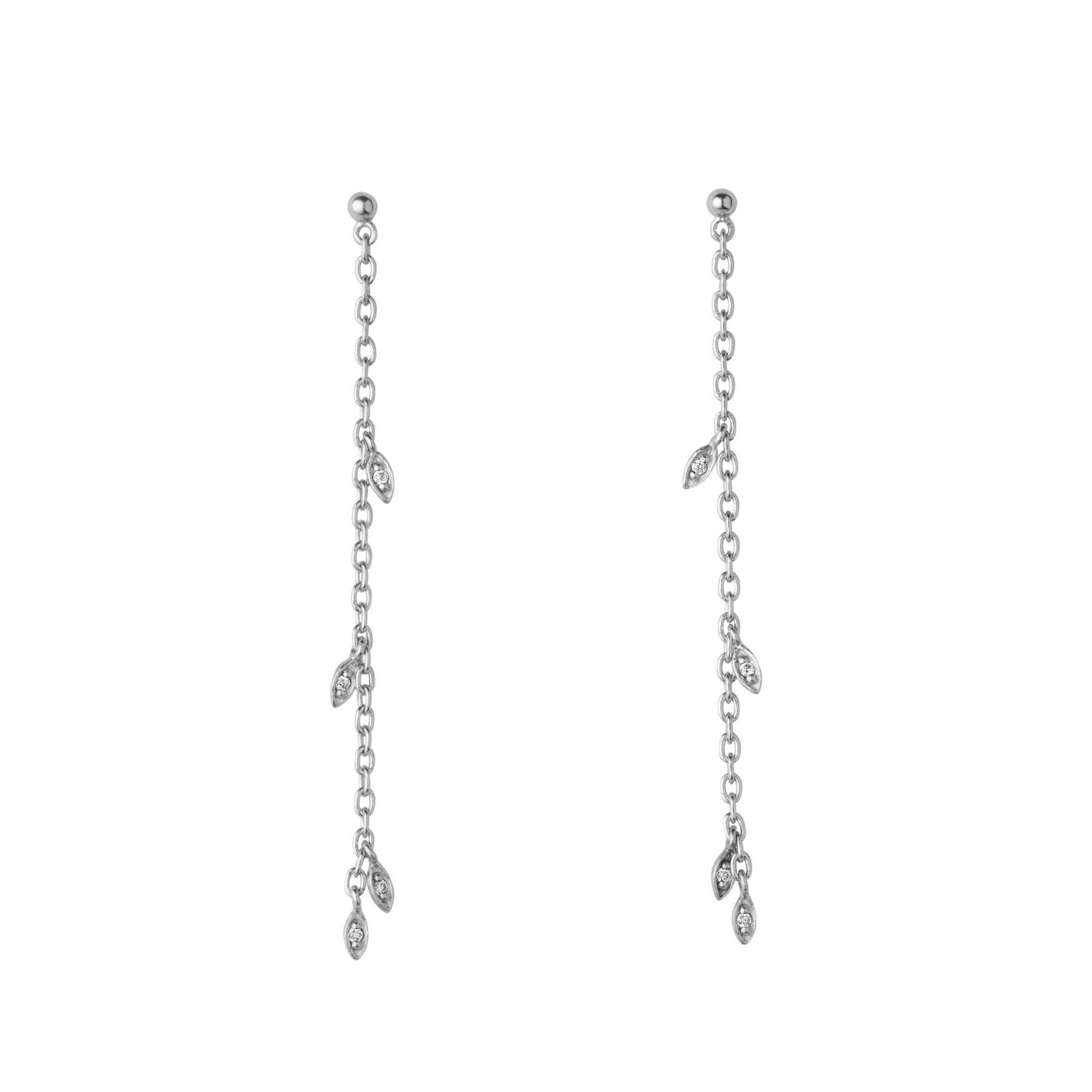 Jungle Ivy Strings - Hopeanvärinen, Valkoinen