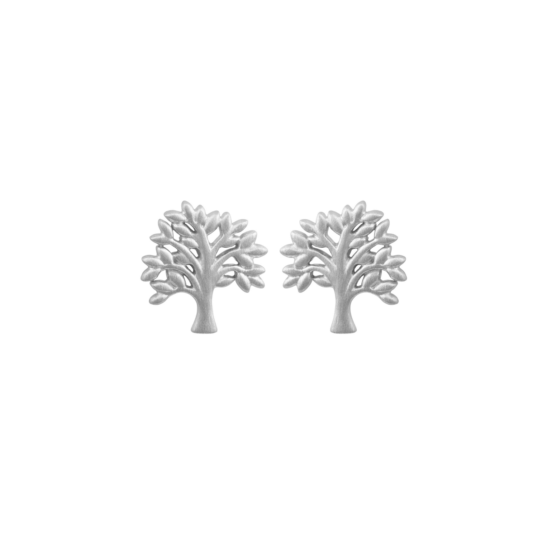 Tree Of Life Studs - Hopeanvärinen