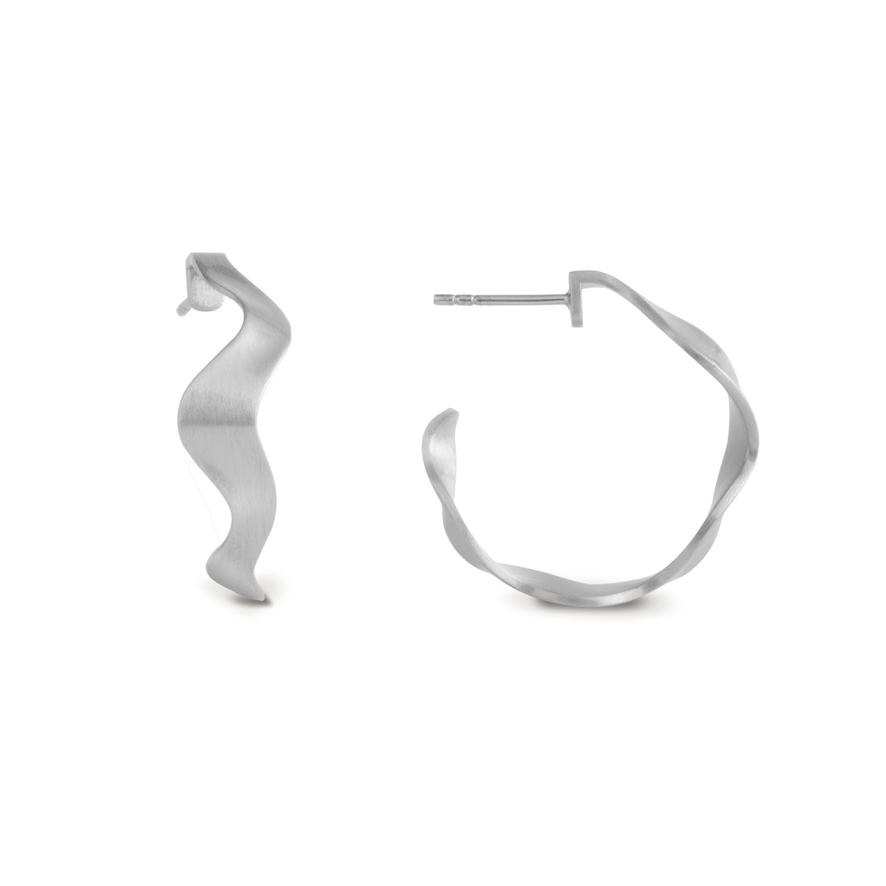 Wave Hoops Grande - Hopeanvärinen