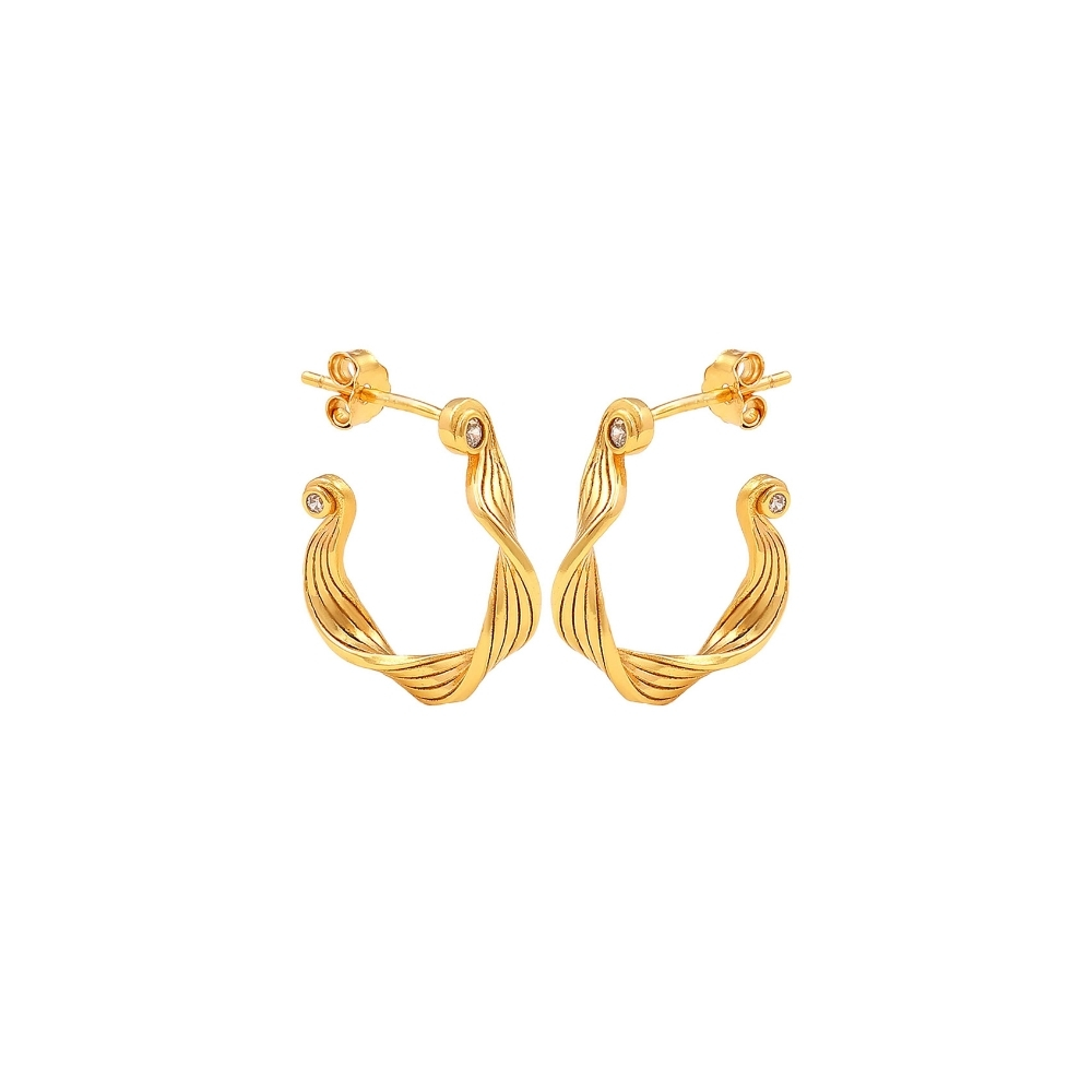 Audrey Hoops - Guld farve