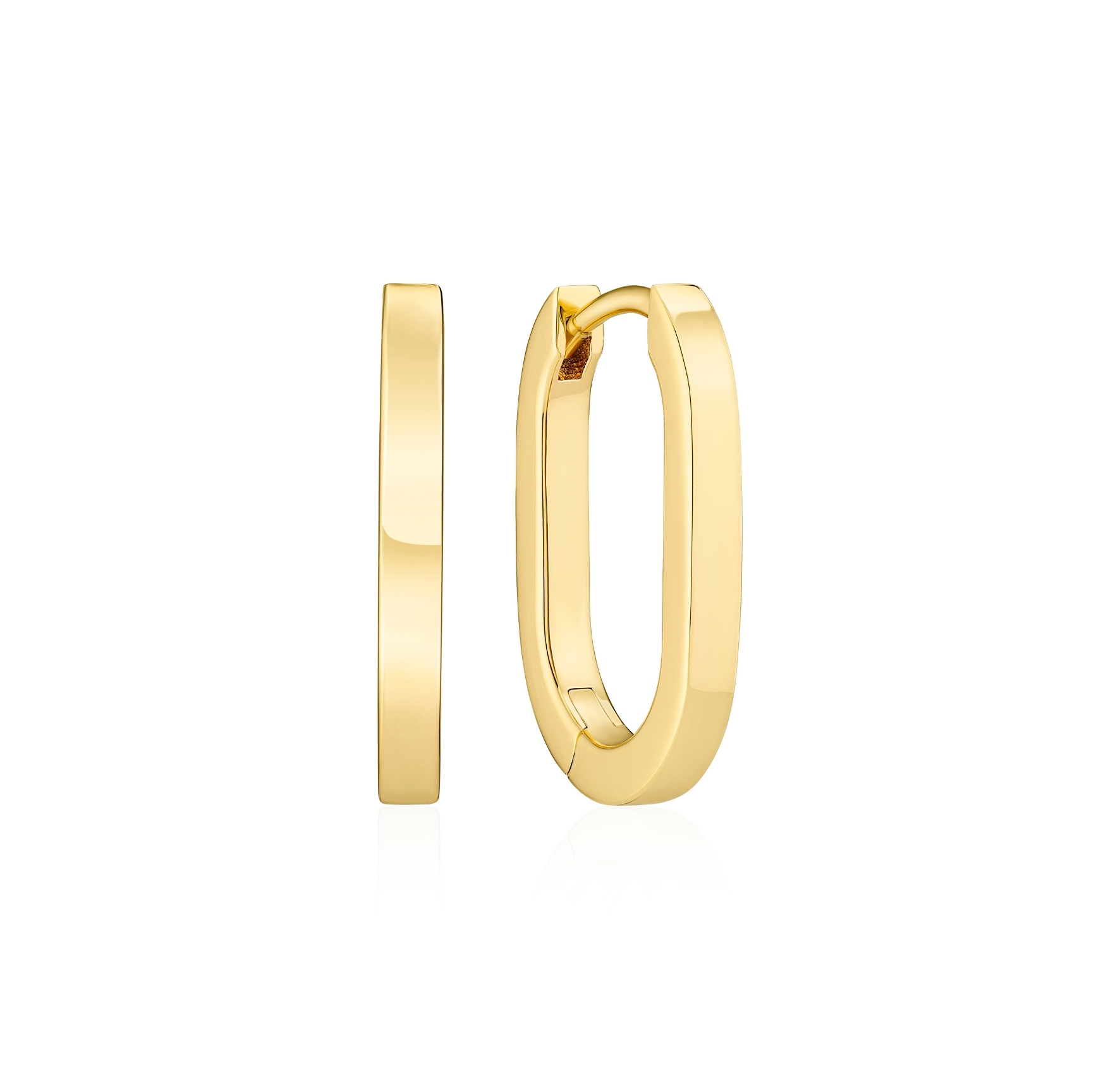 Capizzi Pianura Piccolo Earrings - Couleur or