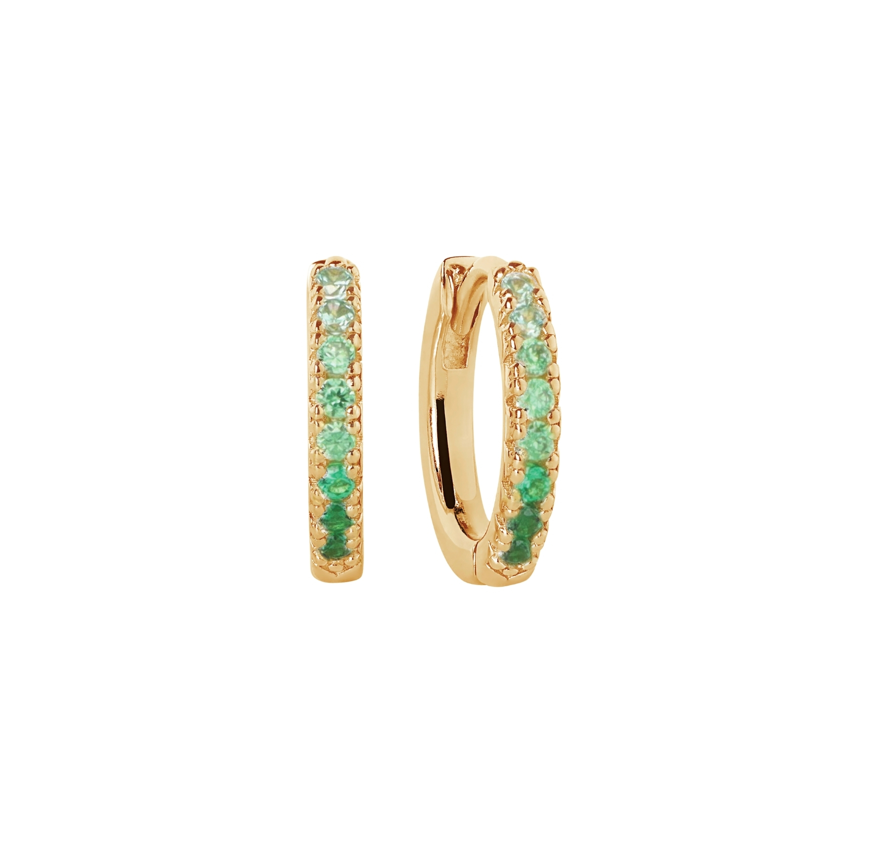Ellera Medio Green Earrings
