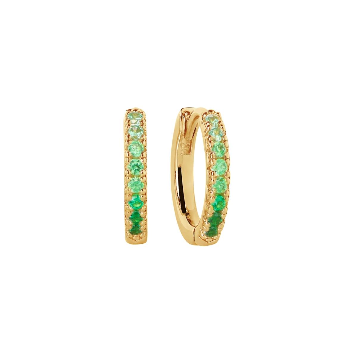 Ellera Medio Green Earrings