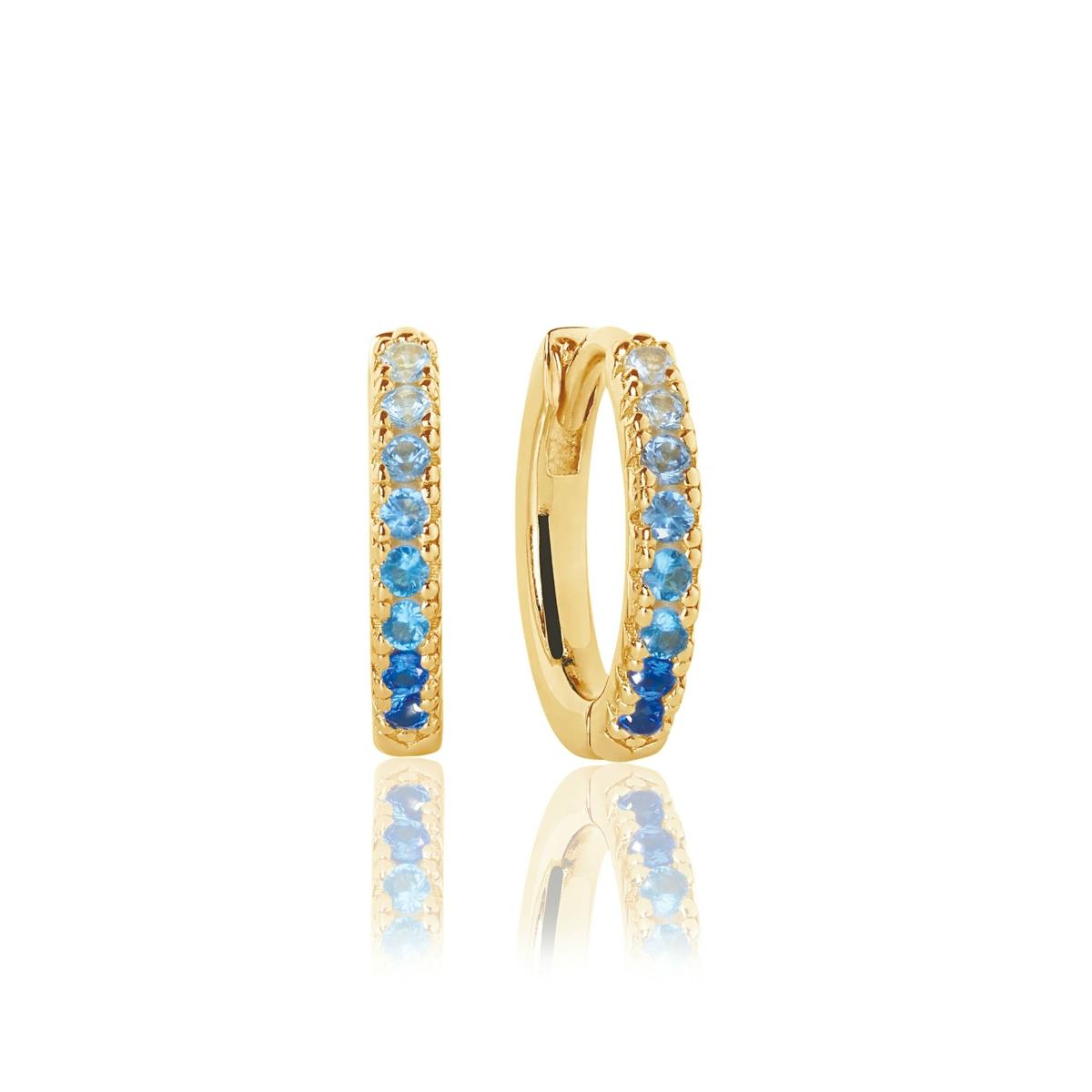 Ellera Medio Blue Earrings