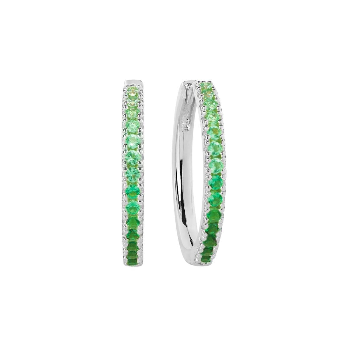 Ellera Grande Green Earrings