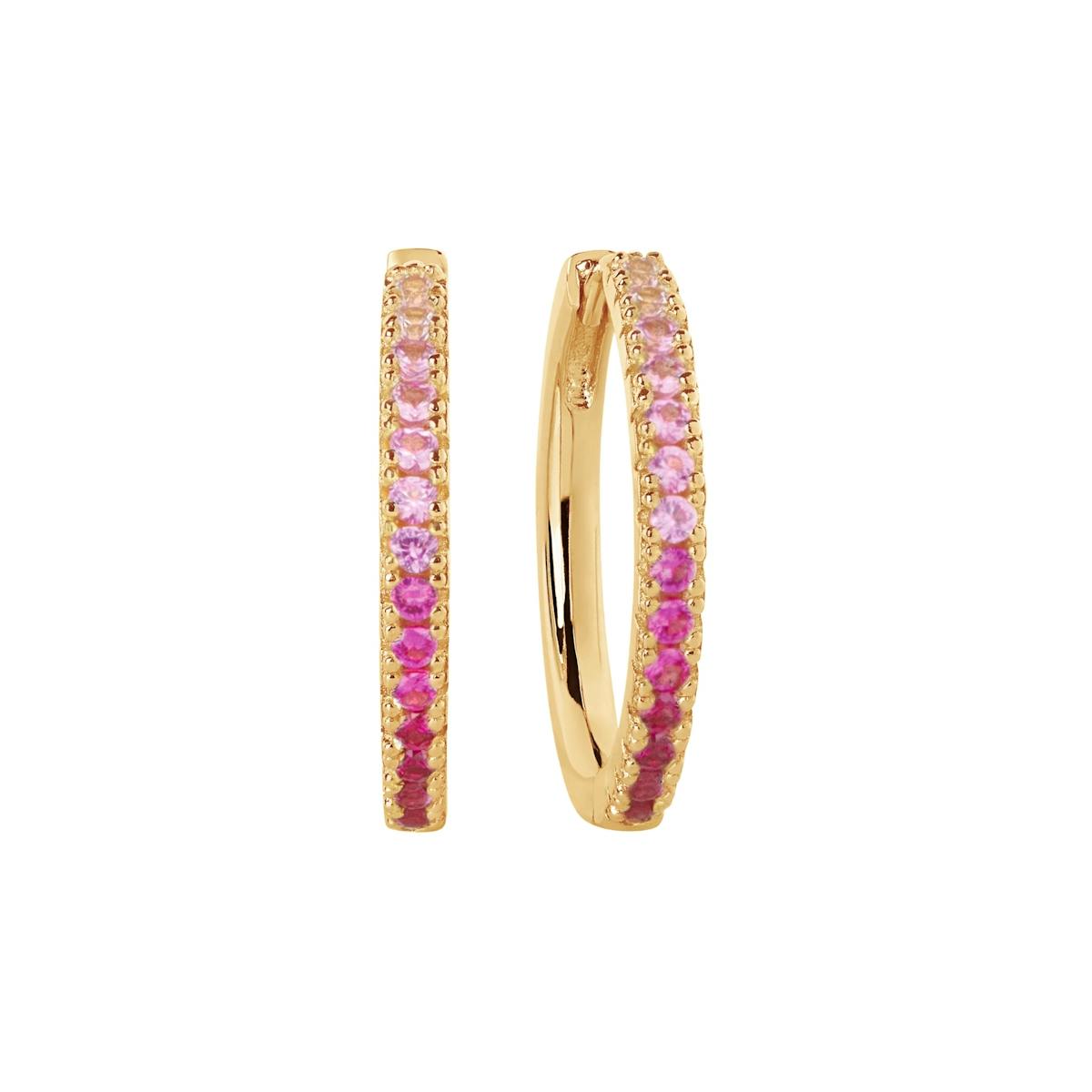 Ellera Grande Pink Earrings