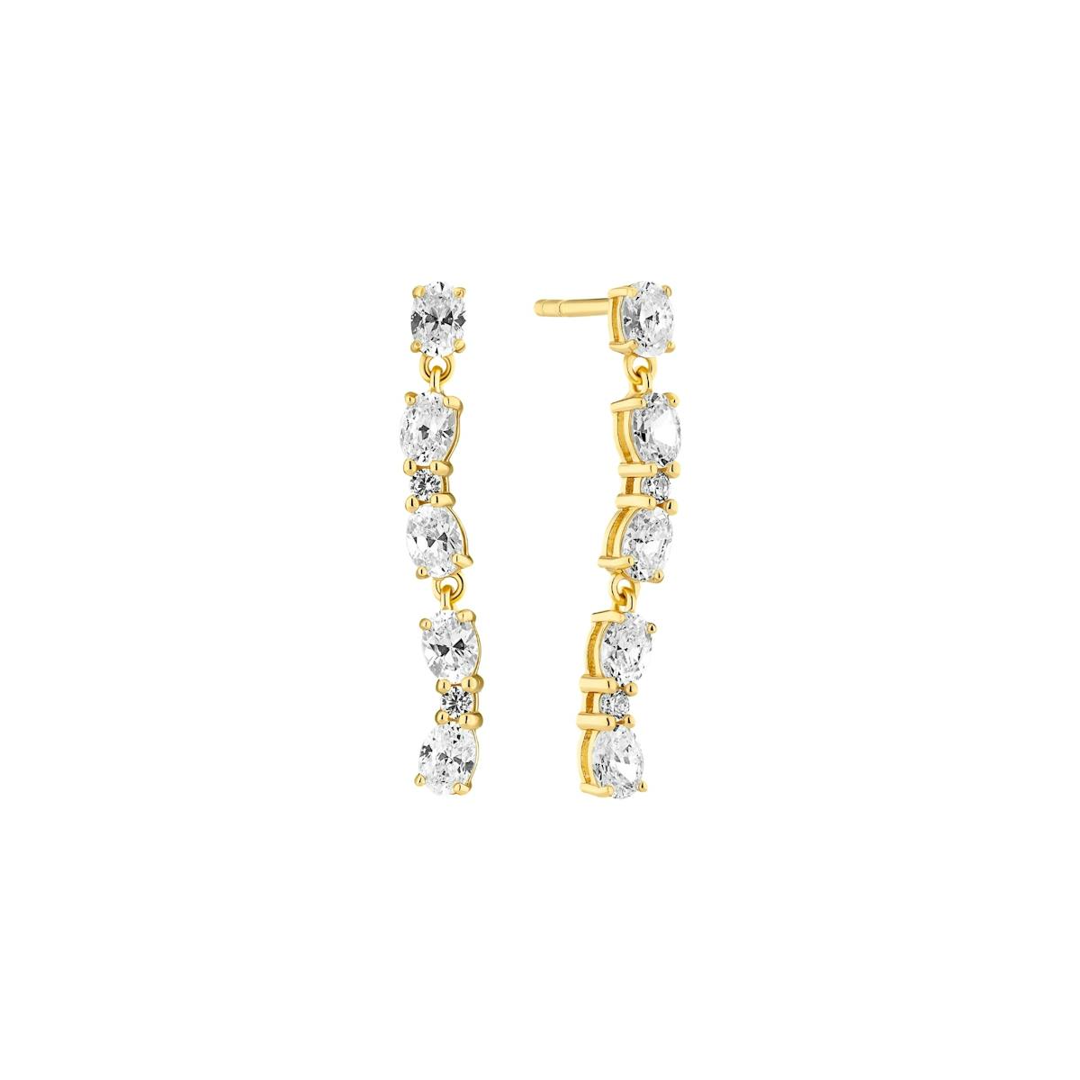 Ellera Ovale Sette Earrings