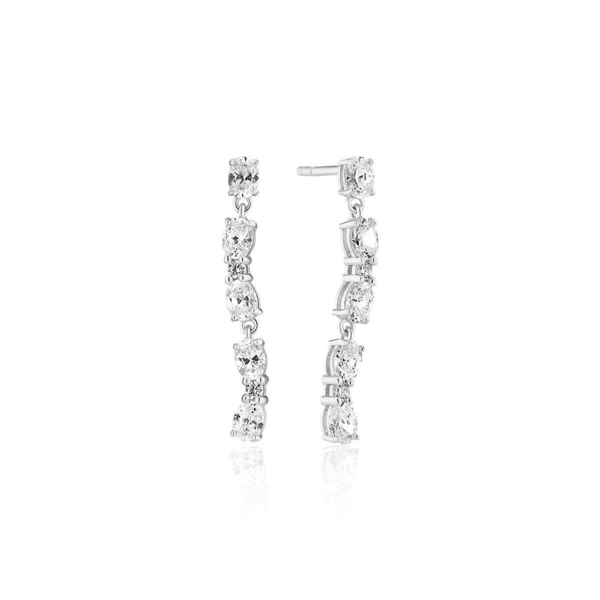 Ellera Ovale Sette Earrings