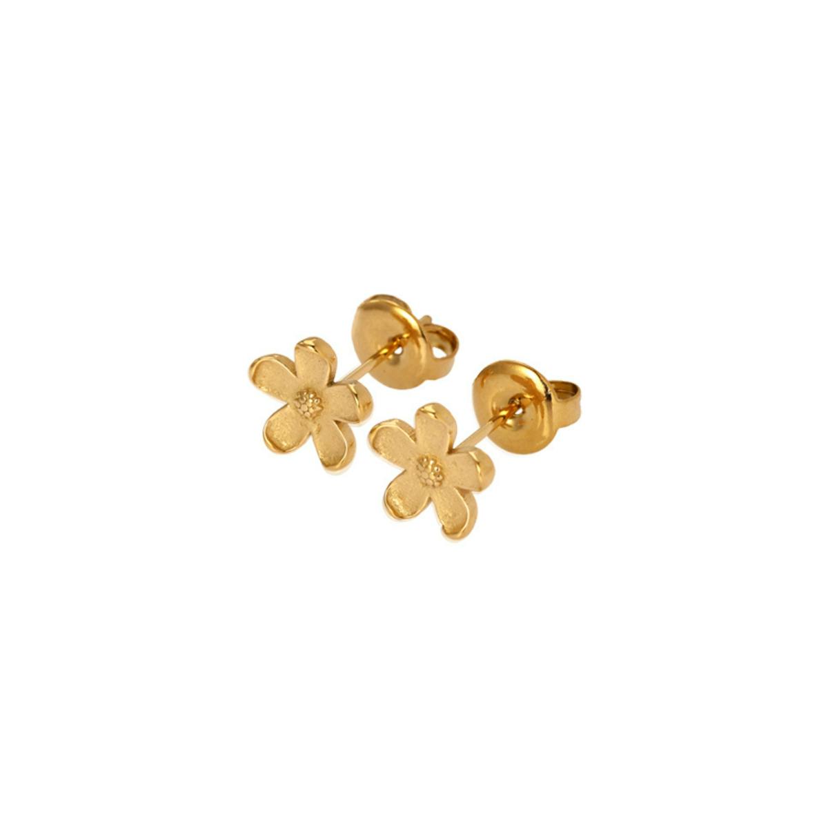 Camellia Earstuds