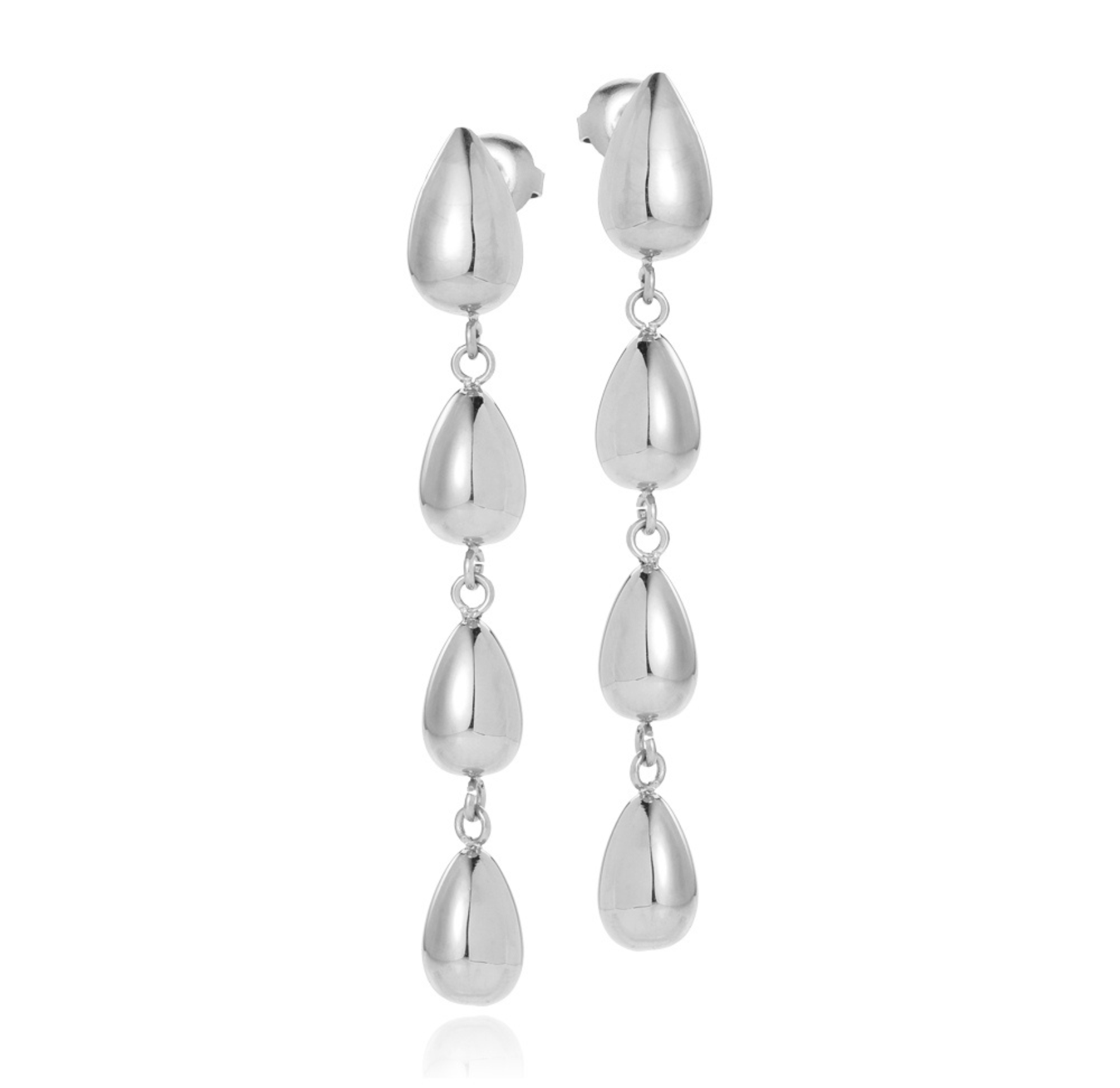 Drops Earchains - Hopeanvärinen