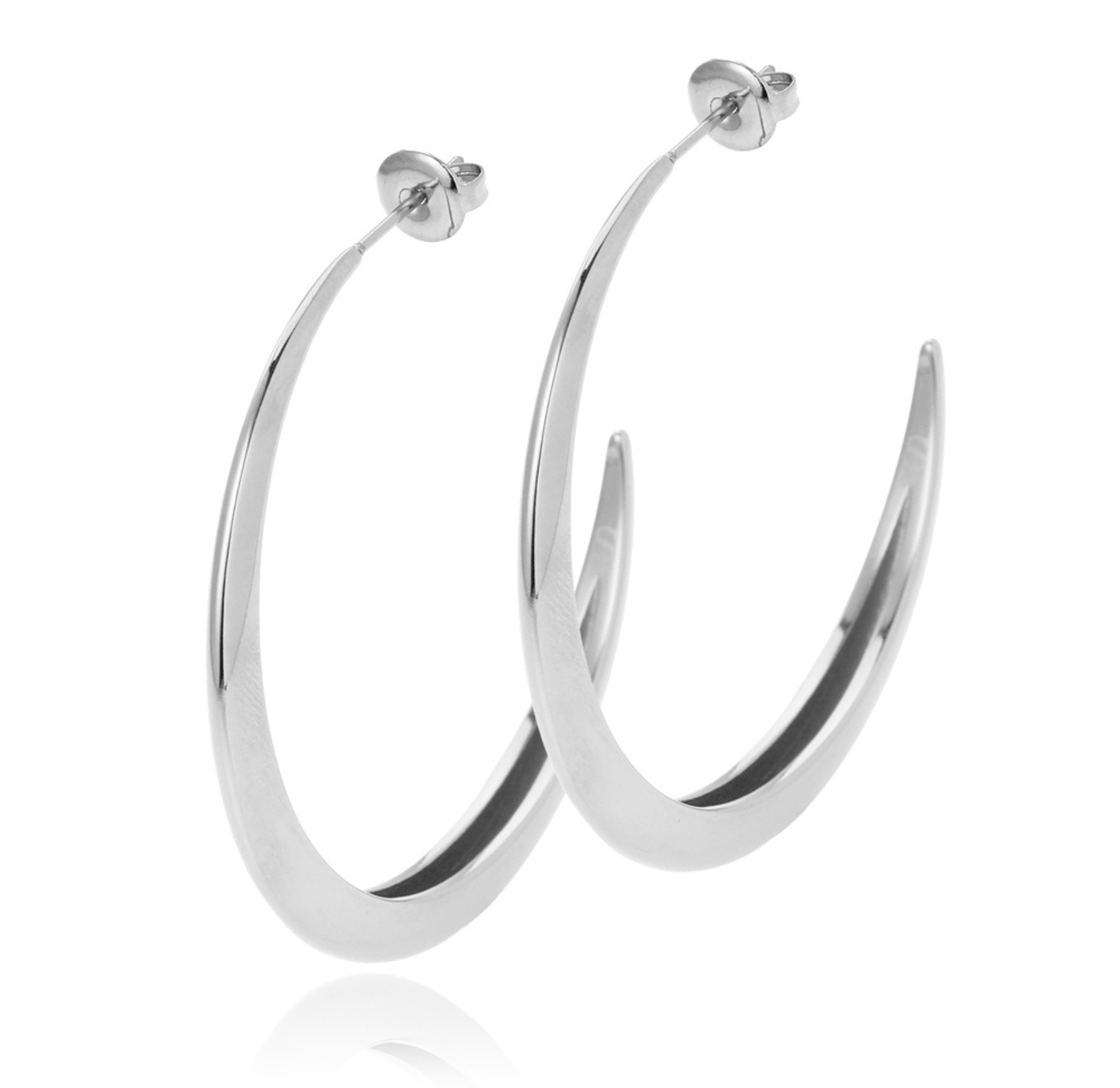 Lux Creoles Large - Hopeanvärinen