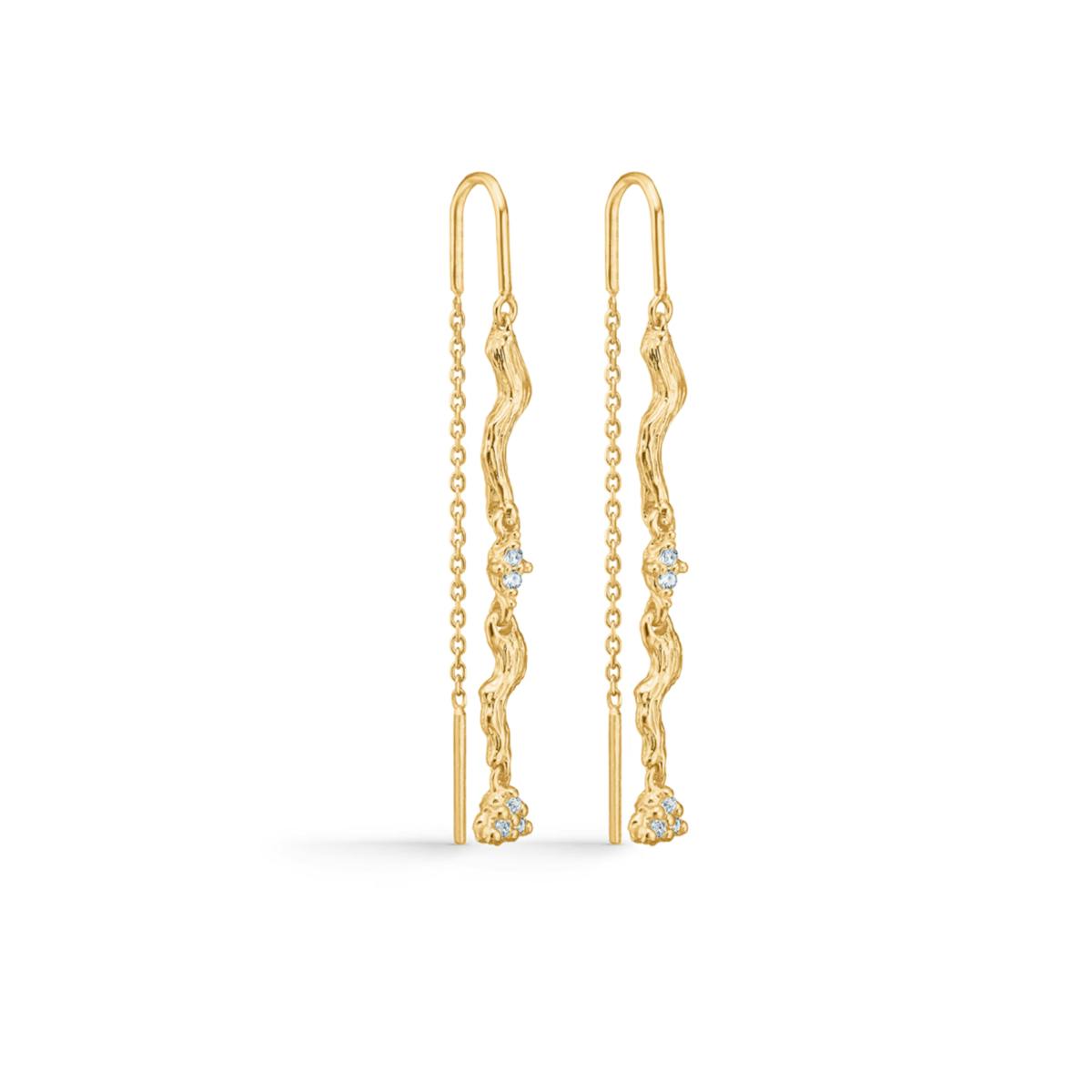 Tangled Zircon Earchains