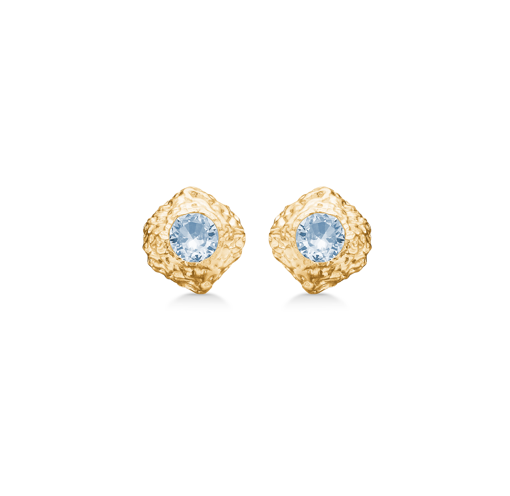 Wild Cliff Blue Zircon Earsticks