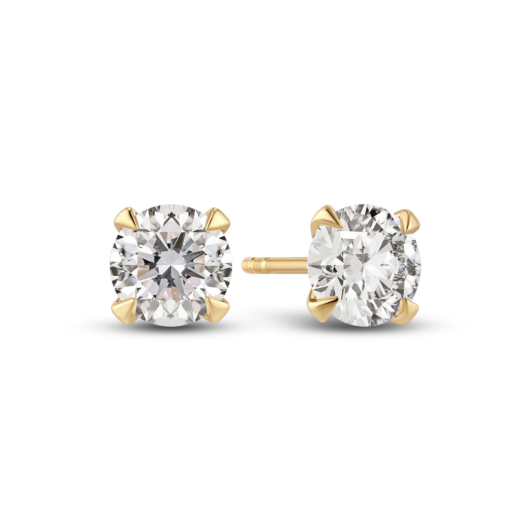 Venice Grande Earrings 1.00 ct - Kullanvärinen, Valkoinen