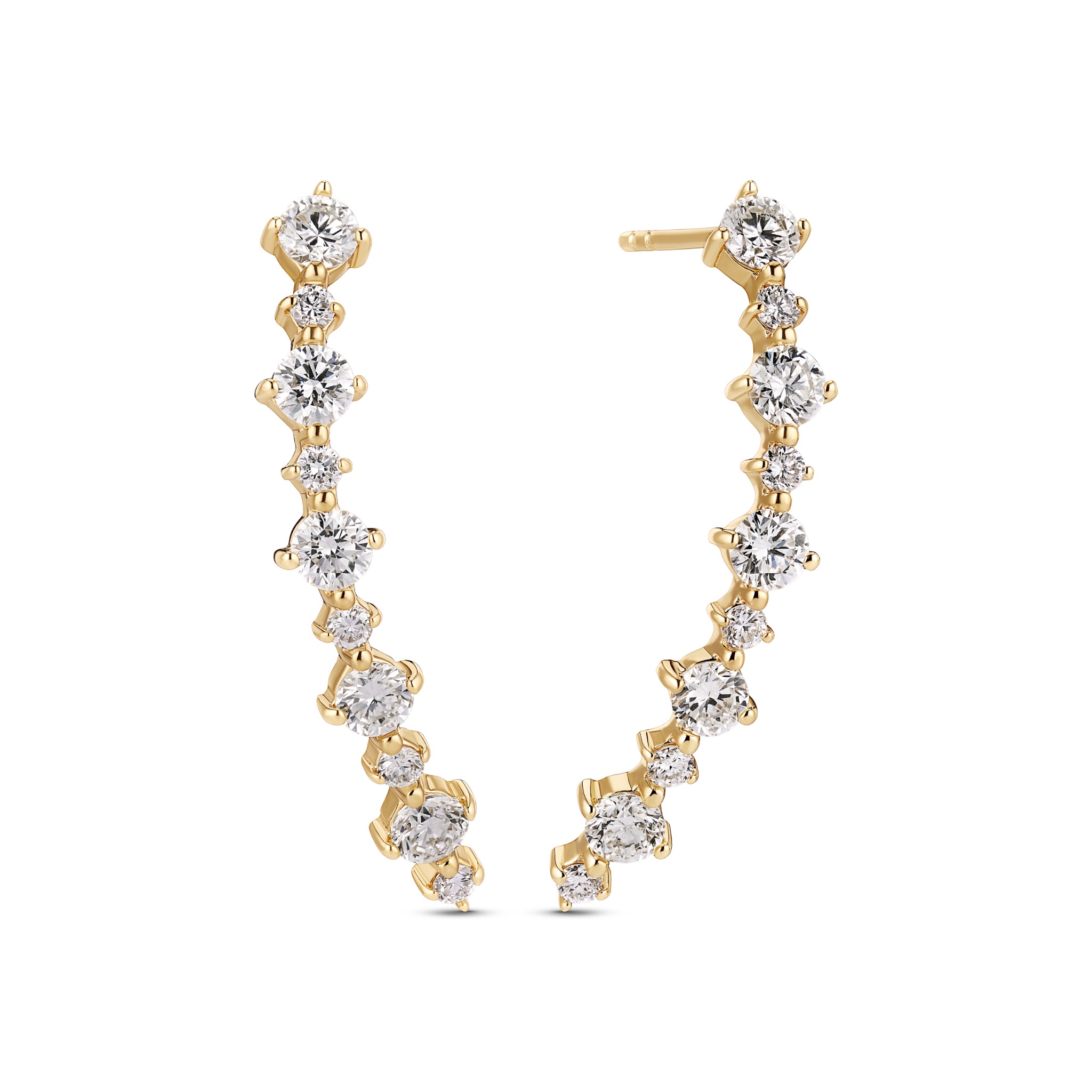 Brina Lungo Piccolo Earrings 1.01 ct