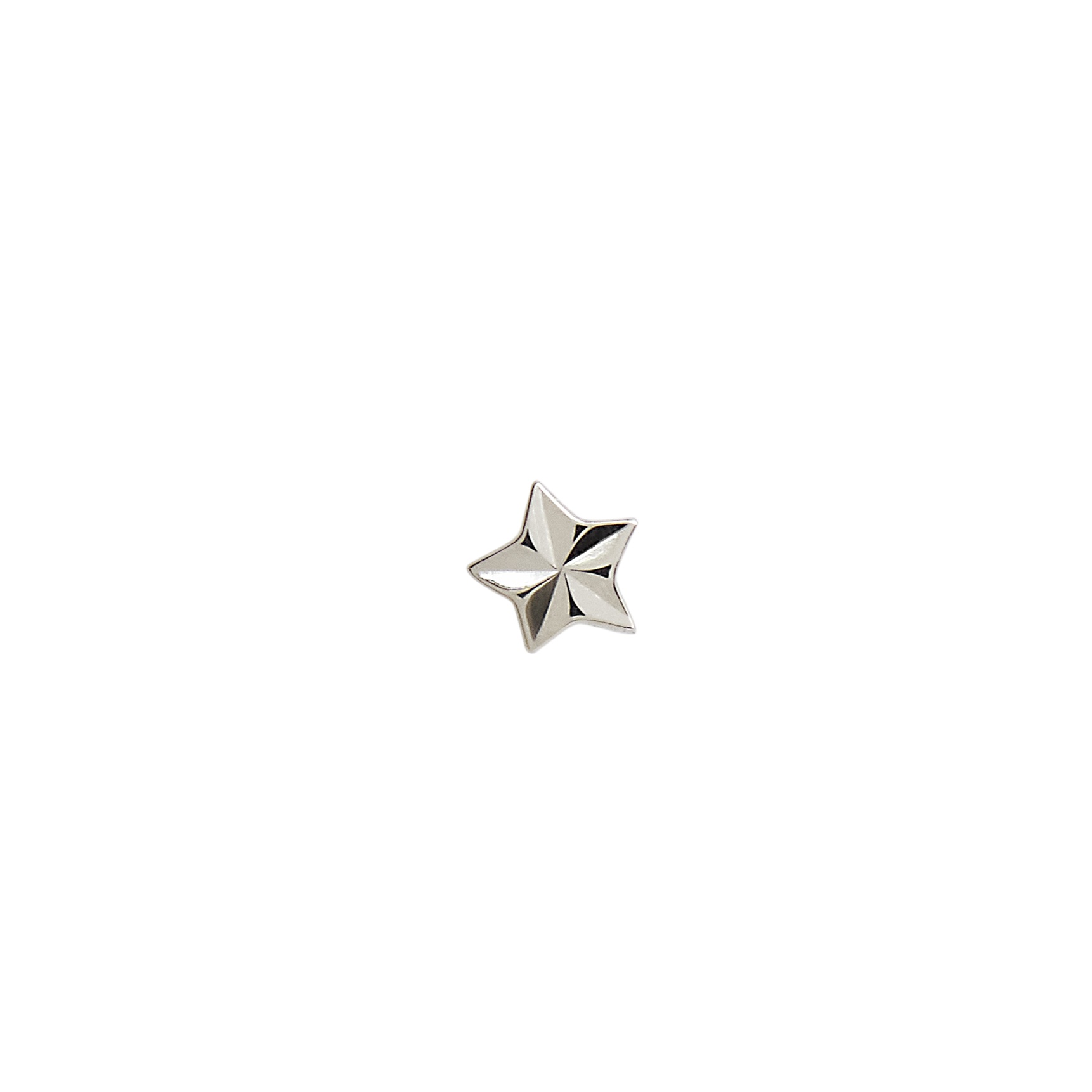 Star Etoile Earring - Couleur argent