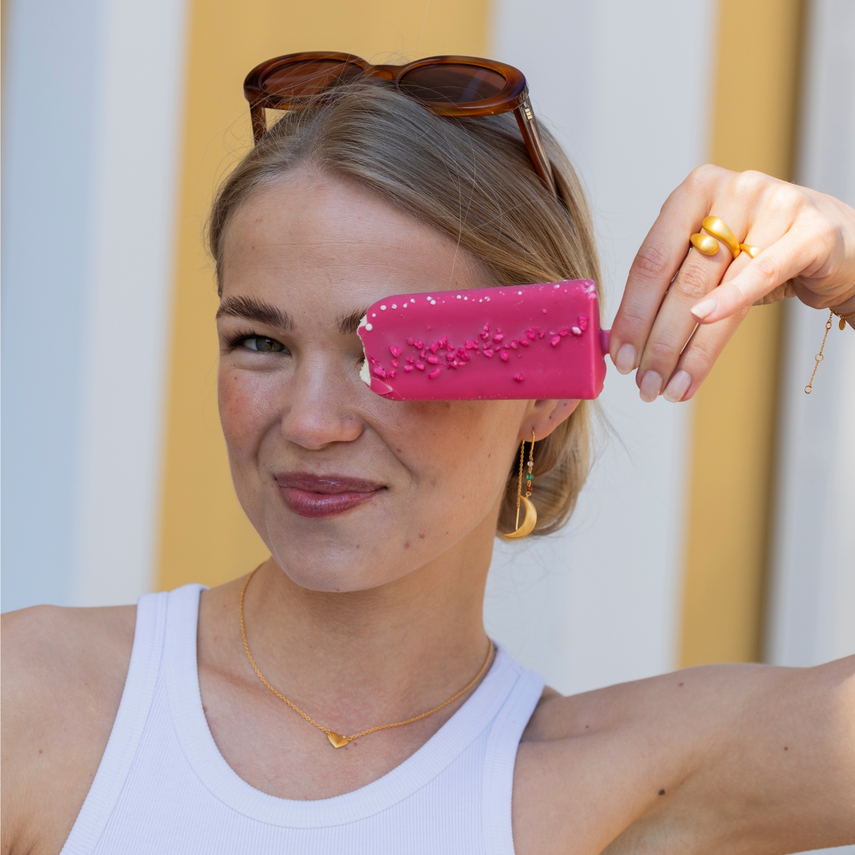 Summer Moon Earrings Color