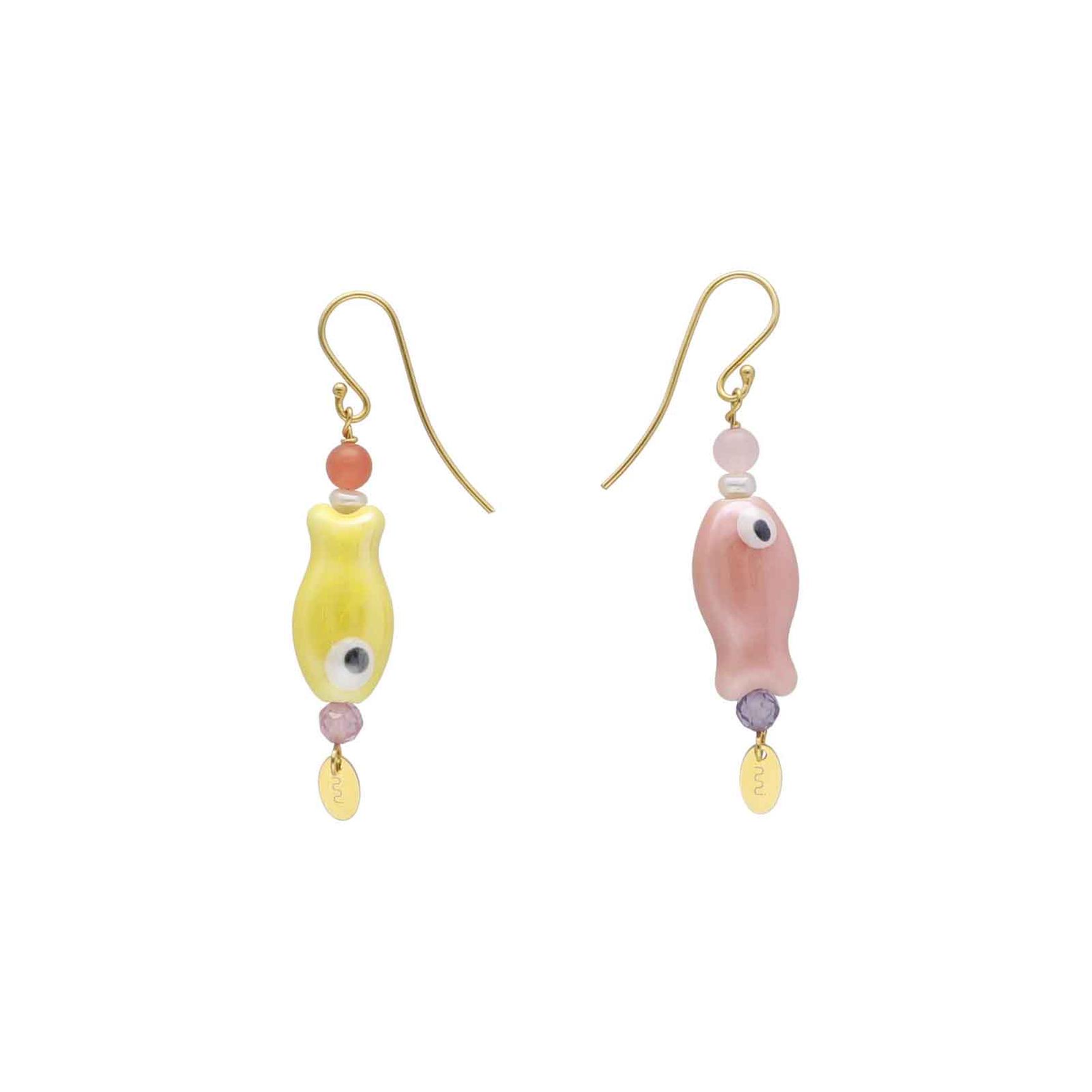 Livi Yellow Multi Earrings