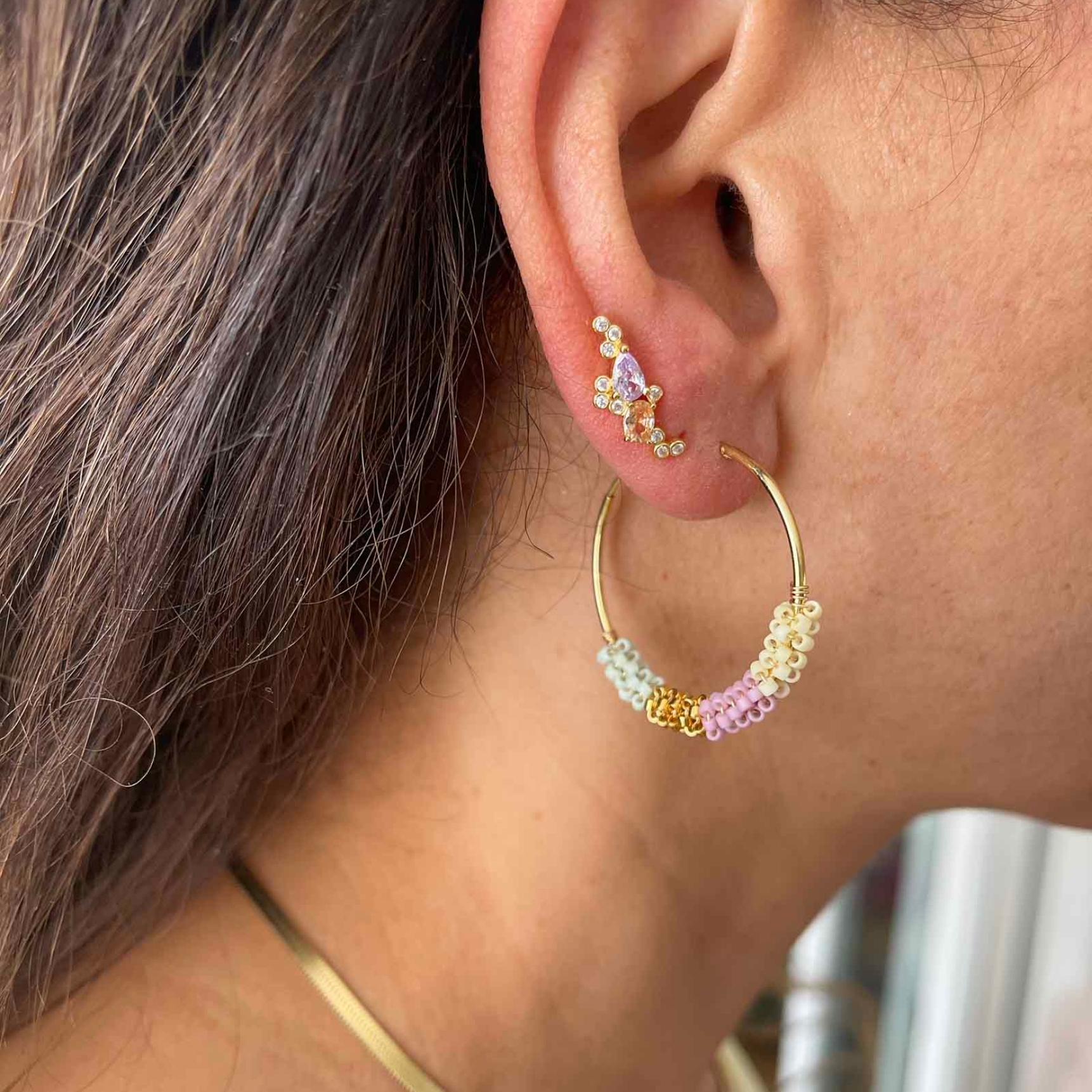 Cindy Pastel Dream Hoops