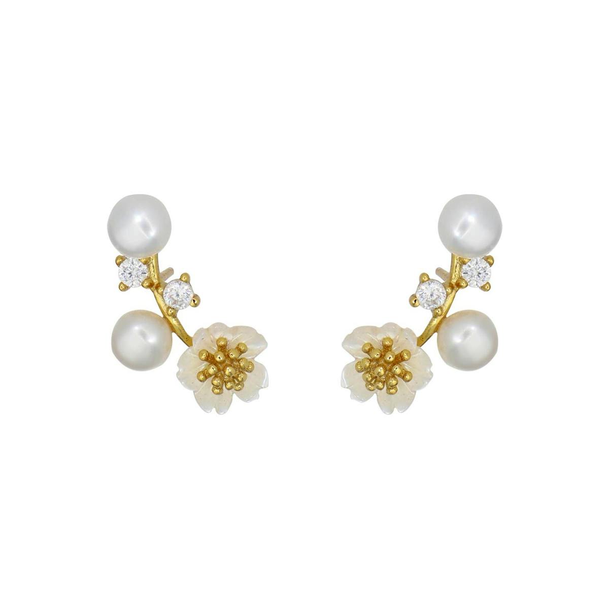 Amina Pearl Earrings