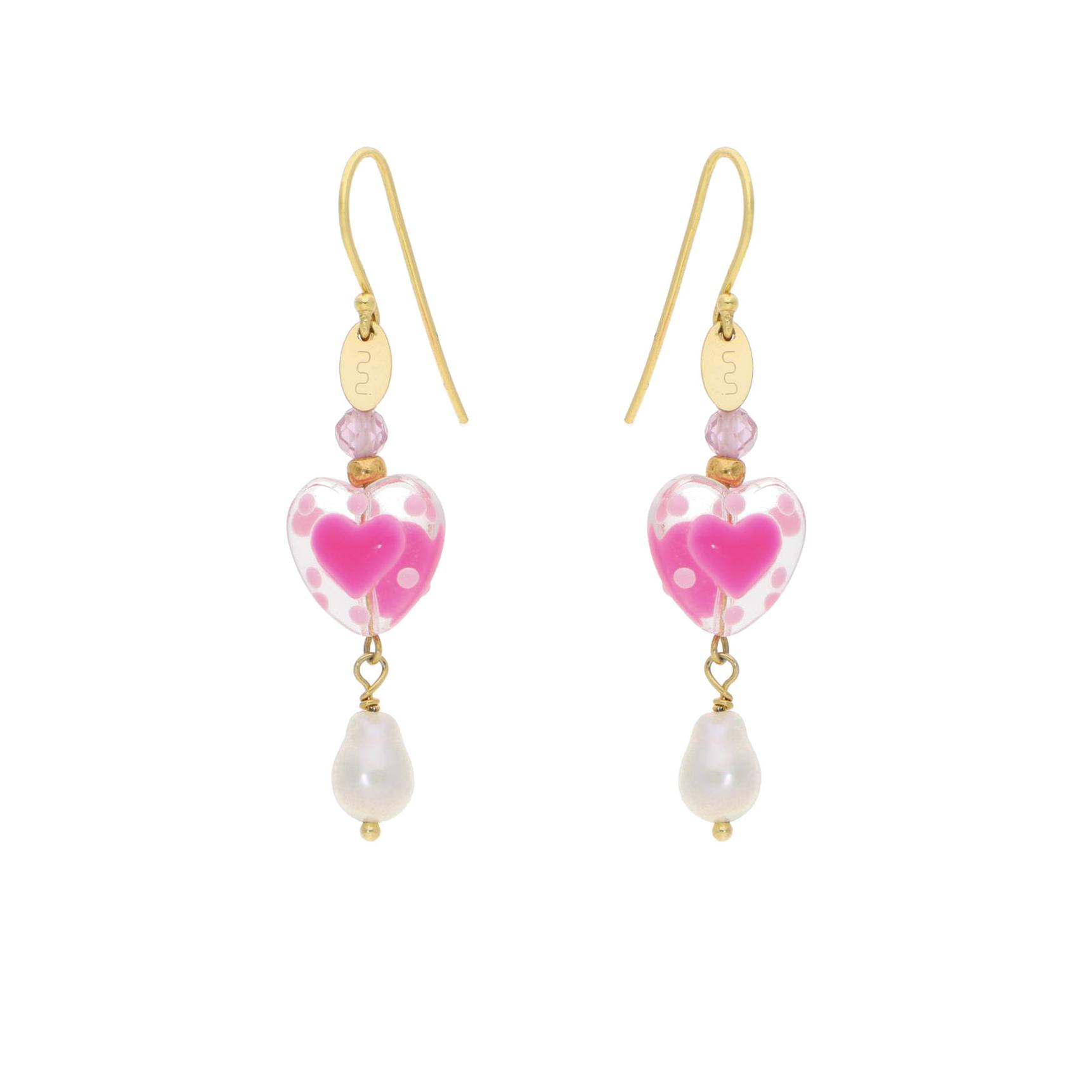 Rosalia Pink Earrings