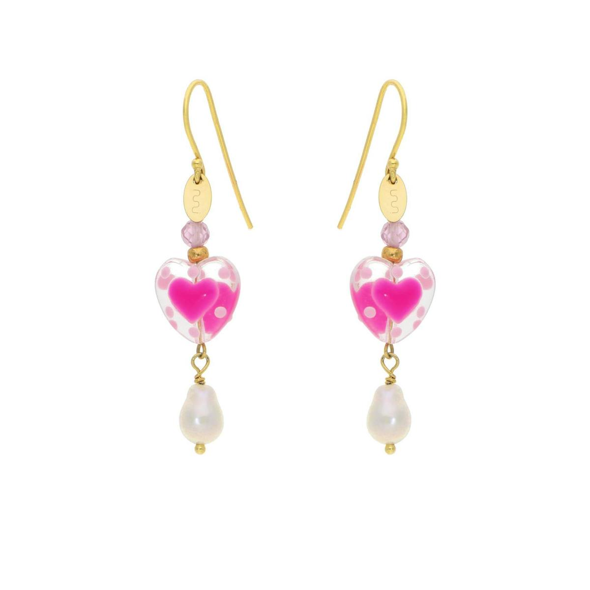 Rosalia Pink Earrings
