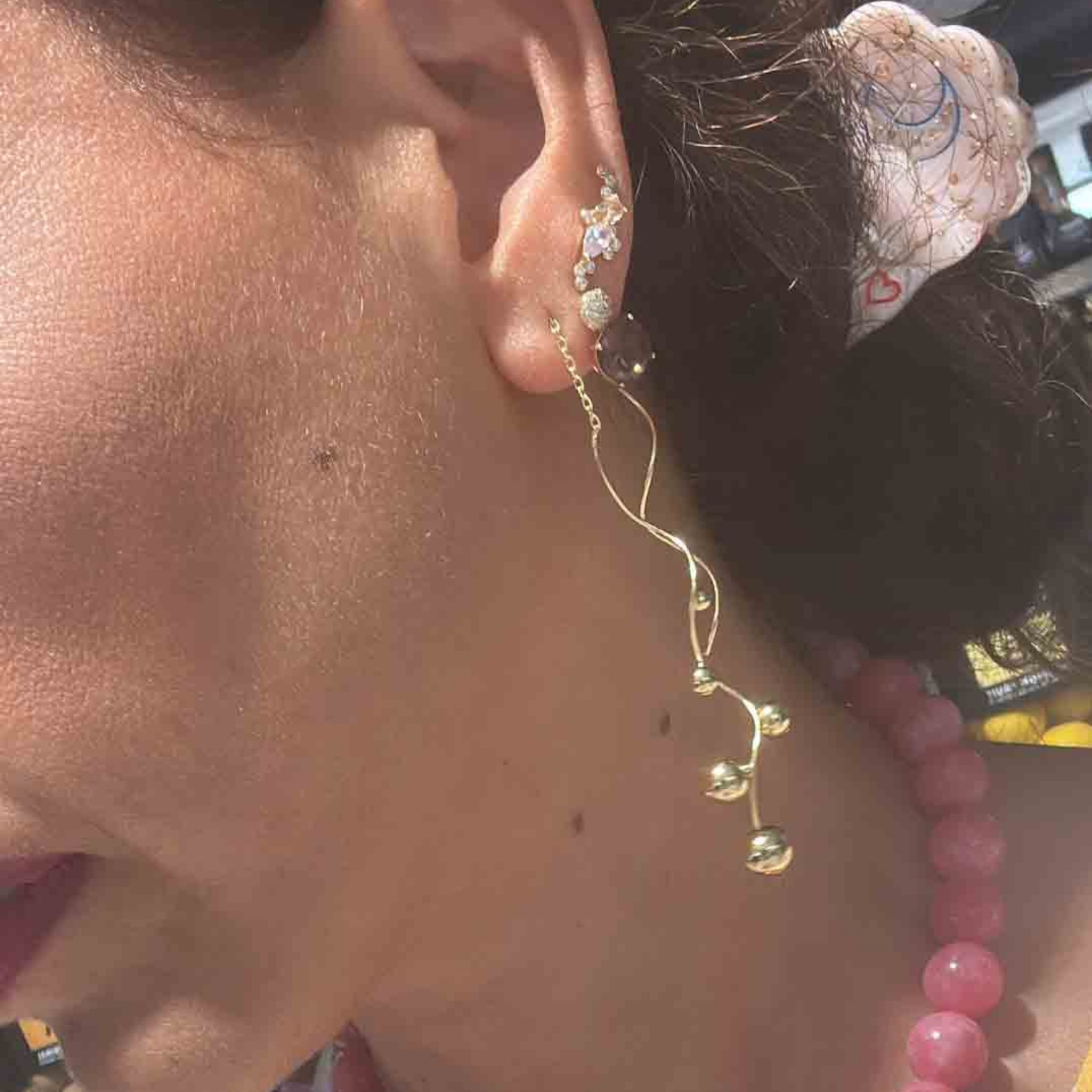 Angelina Gold Earrings