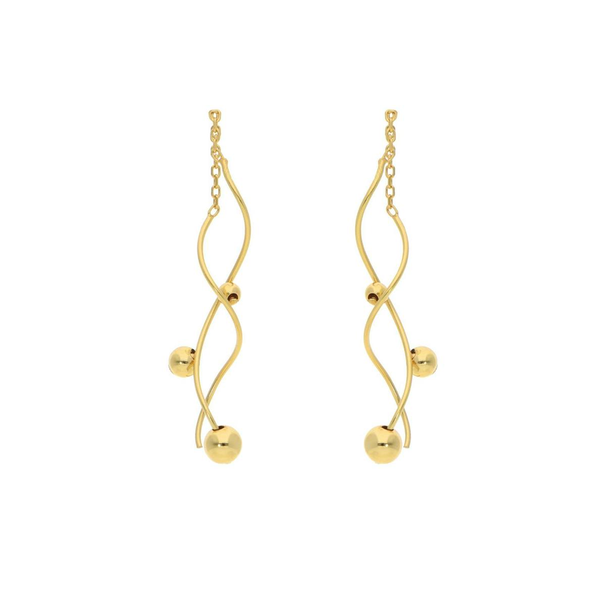 Angelina Small Gold Earrings