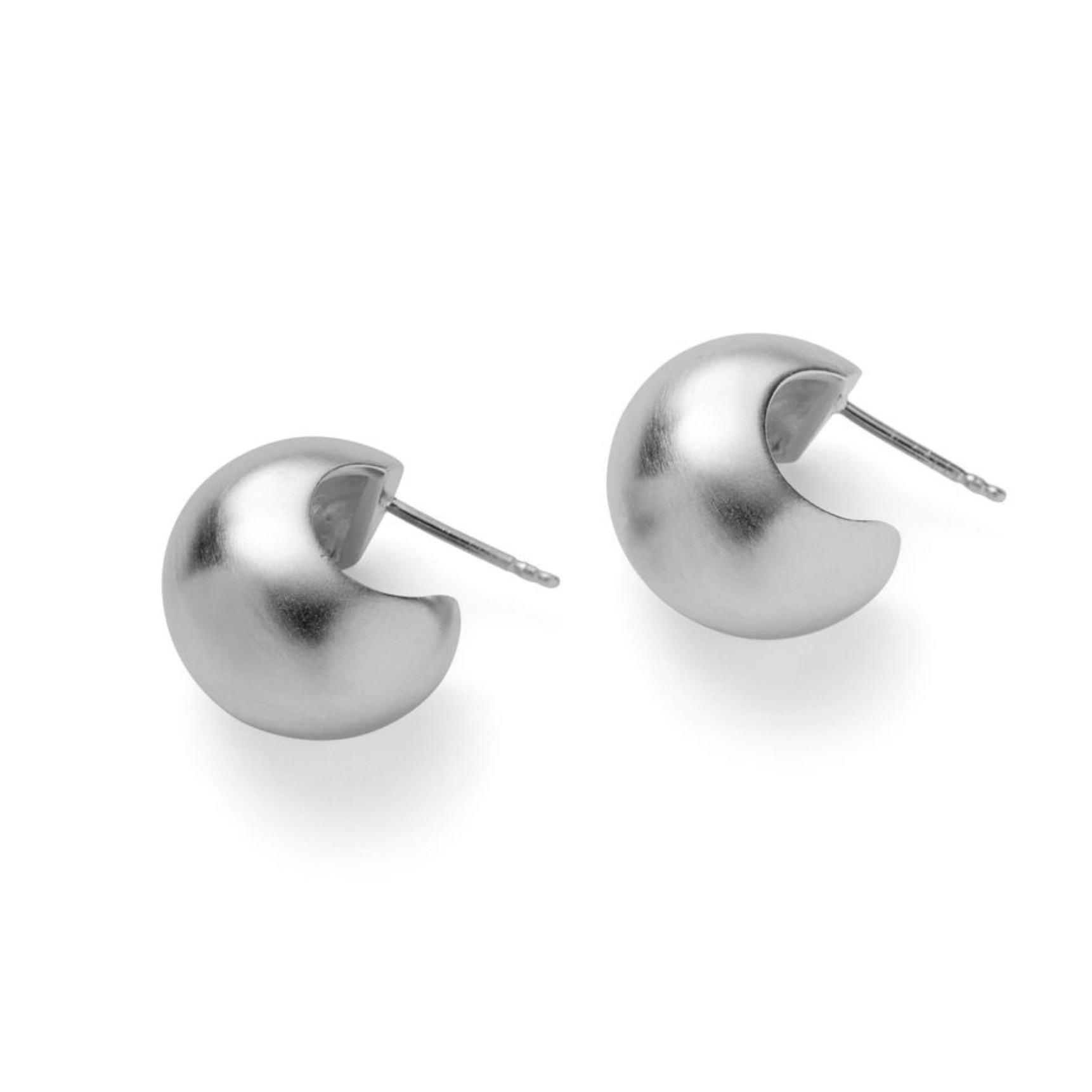 Echo Hoops - Hopeanvärinen