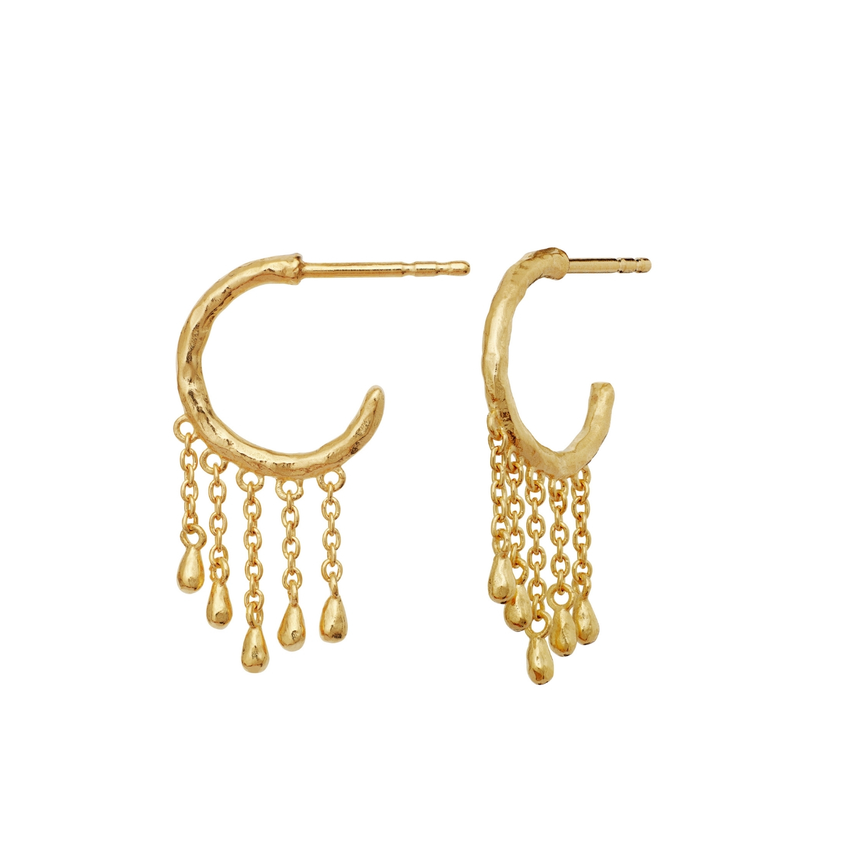 Wendy Earrings - Couleur or