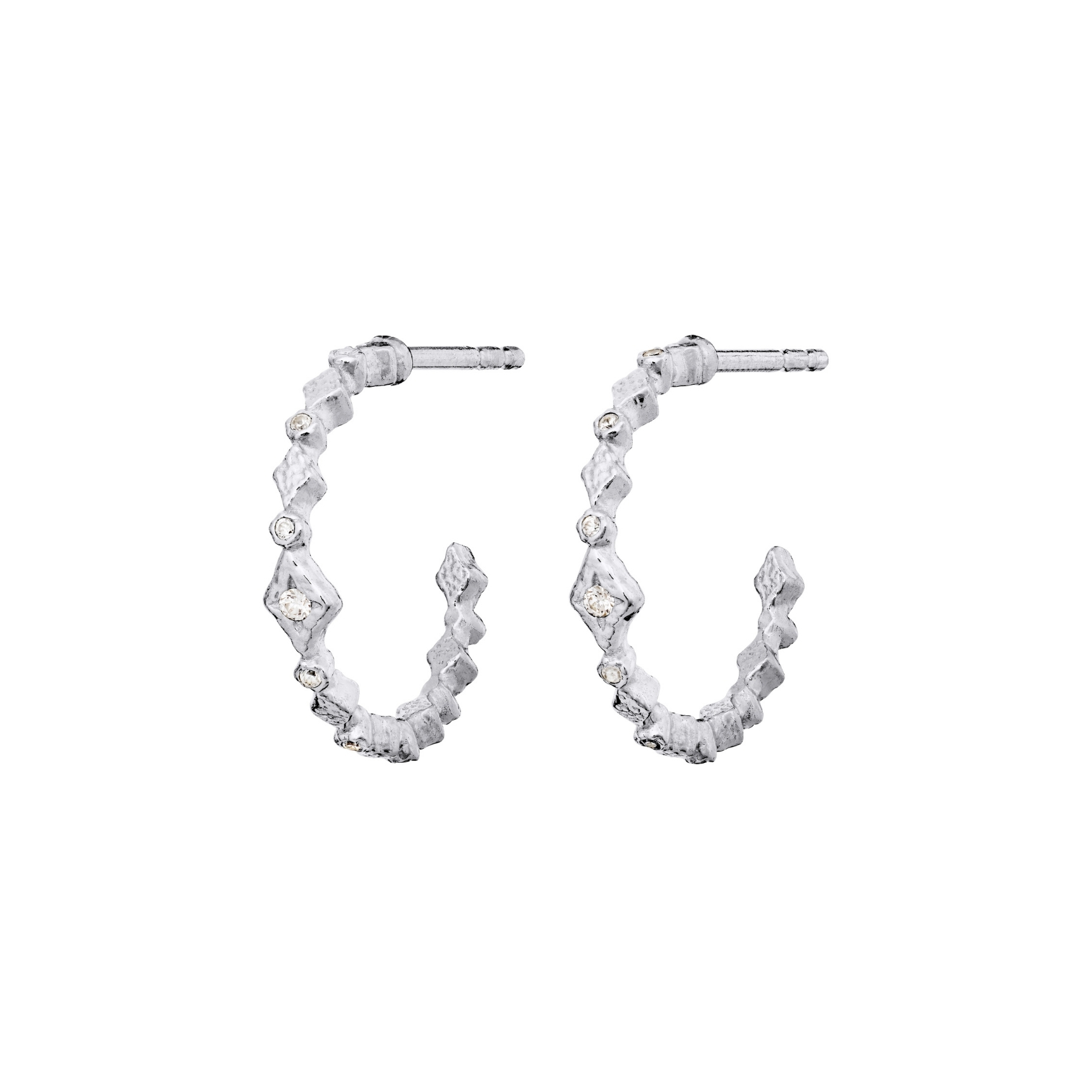 Arlette Earrings - Couleur argent