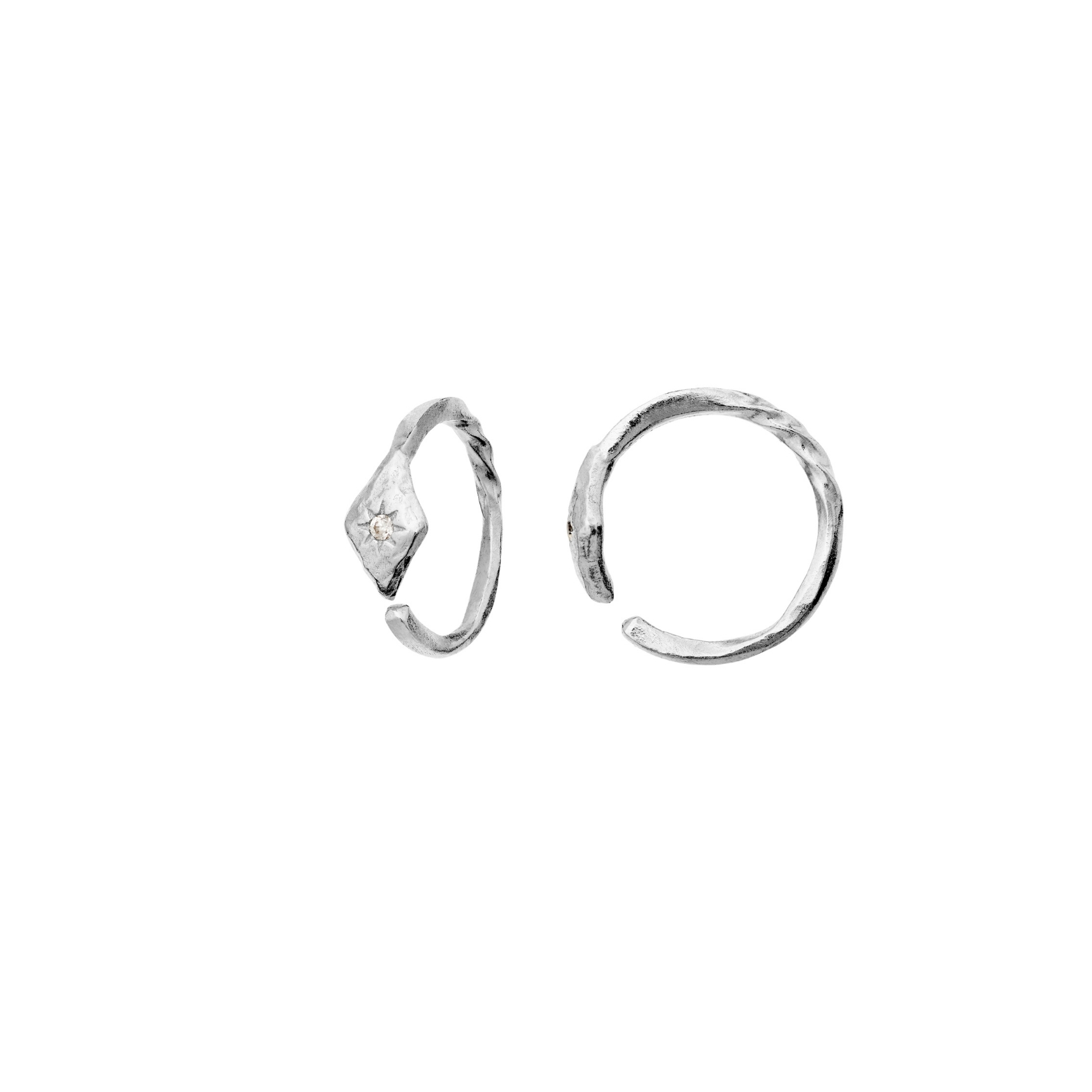 Forte Hoops - Couleur argent