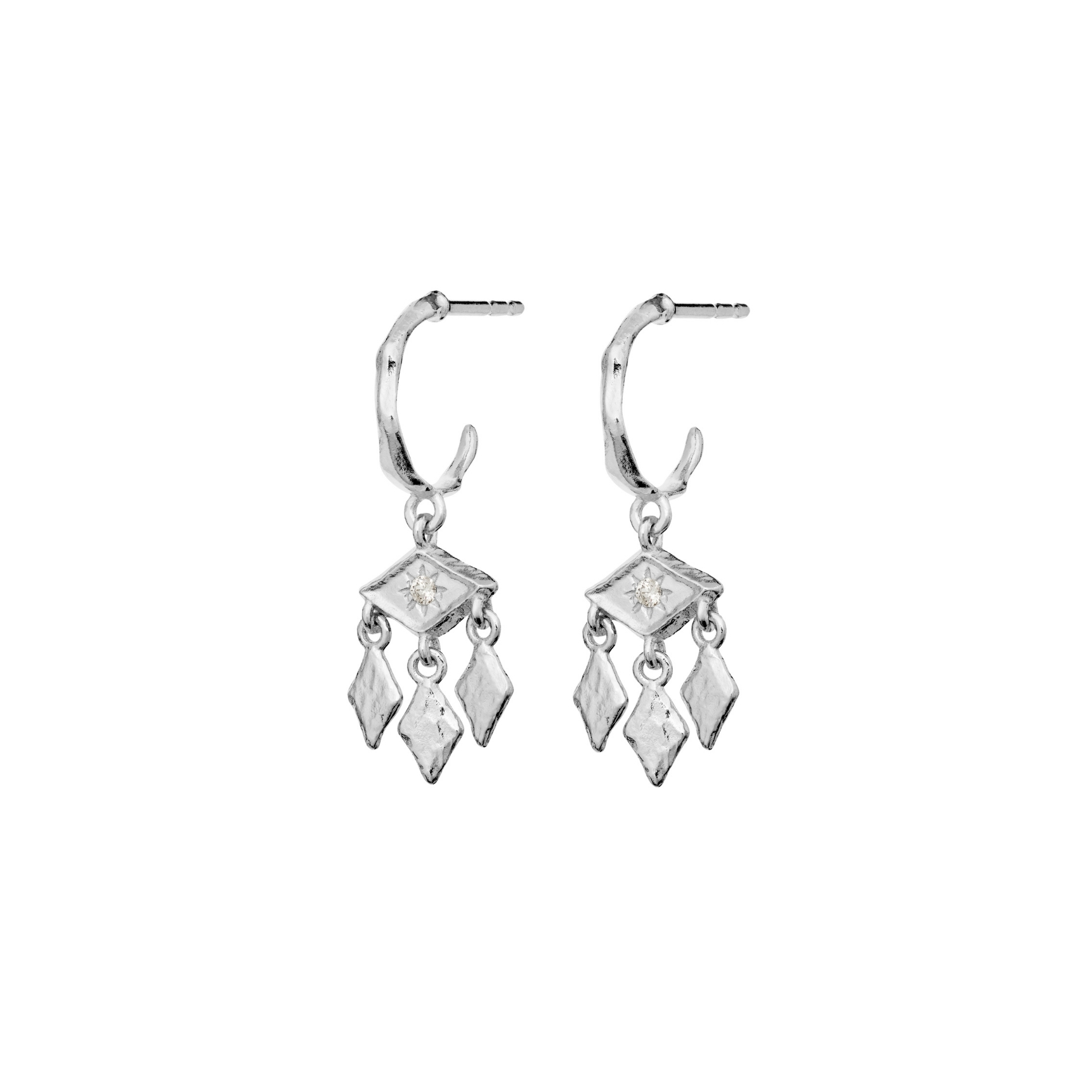 Edwina Hoops - Couleur argent
