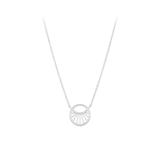 Small Daylight necklace - Hopeanvärinen