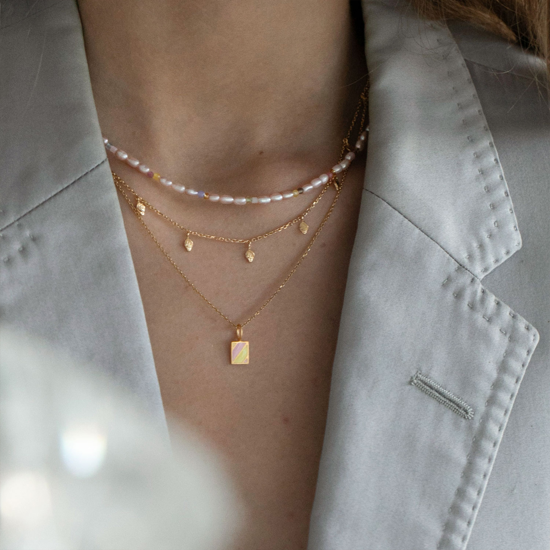 Tout Petit Ile De L'Amour Necklace