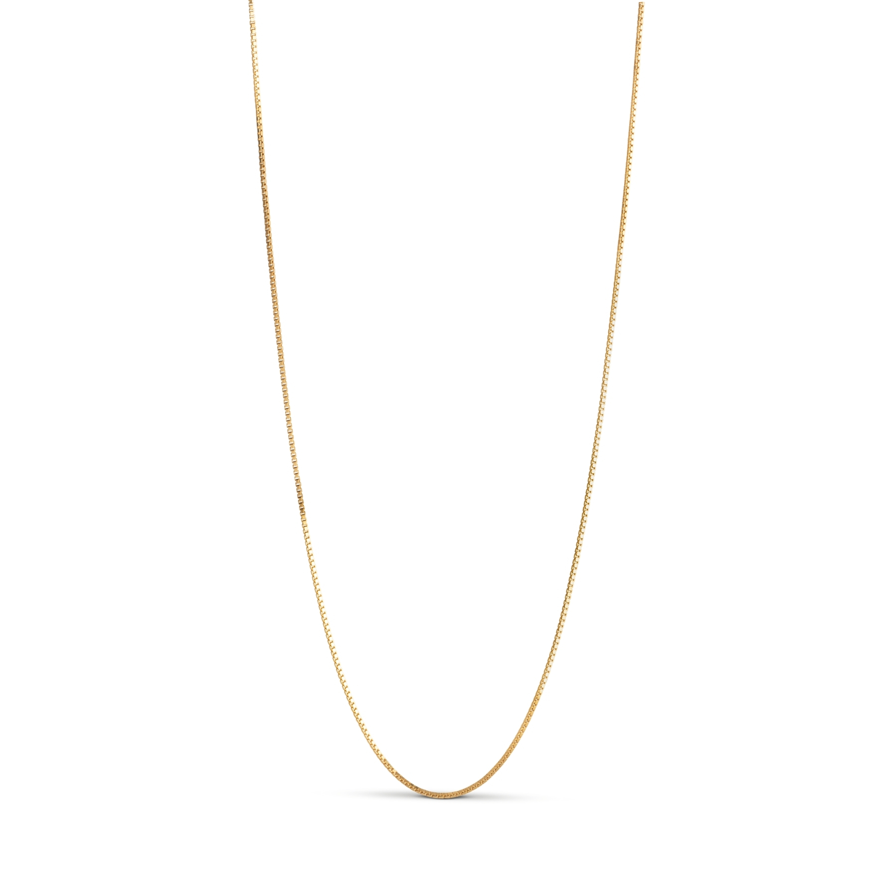Box Chain Necklace - 0,85 mm