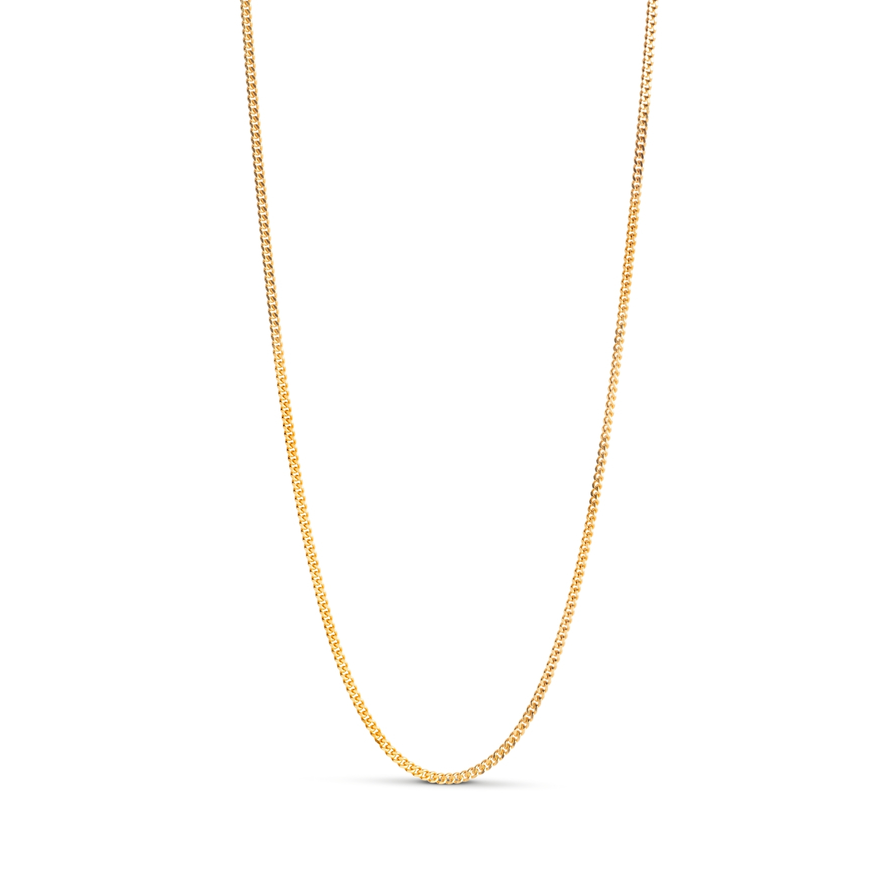Curb Chain Necklace - 1,75 mm