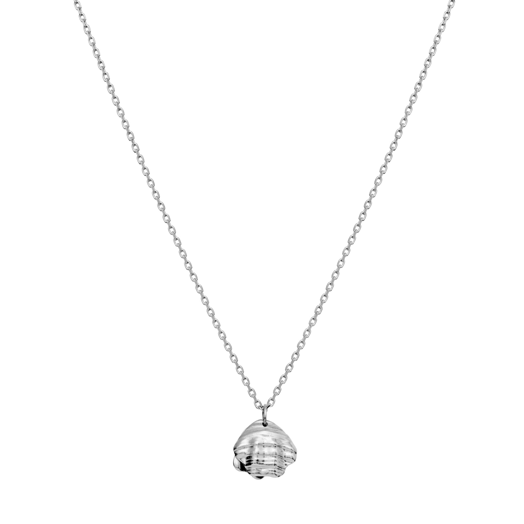 Marnie Necklace - Hopeanvärinen, Valkoinen