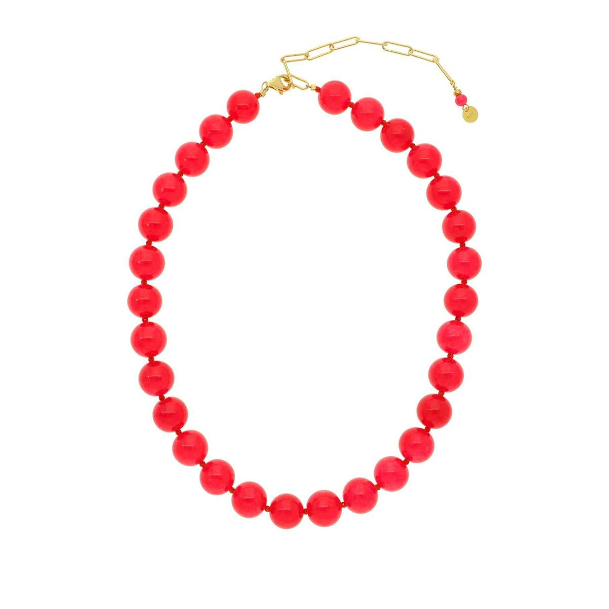 Jasmin Necklace Coral
