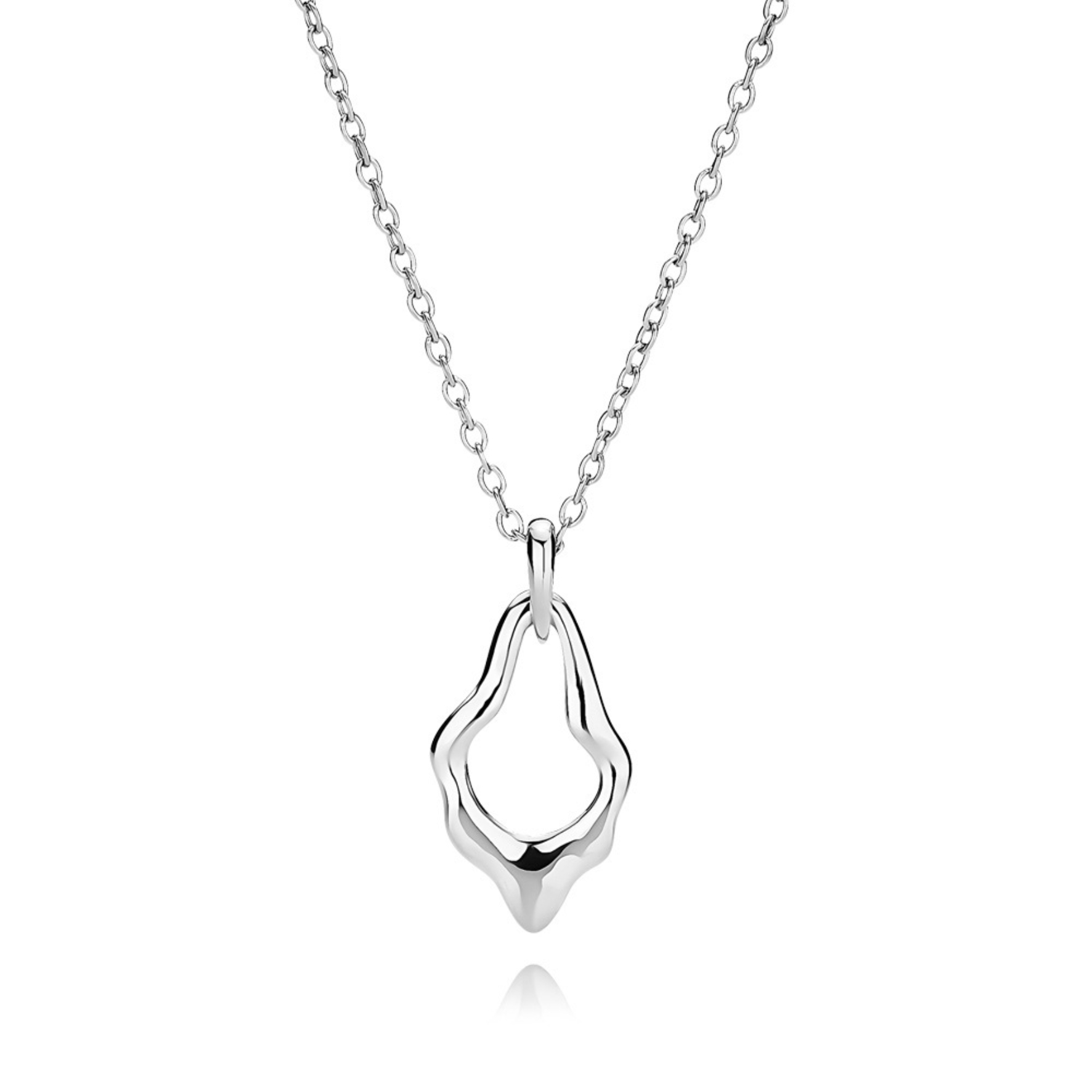 Signe Kragh x Sistie 2nd Pendant Necklace - Hopeanvärinen