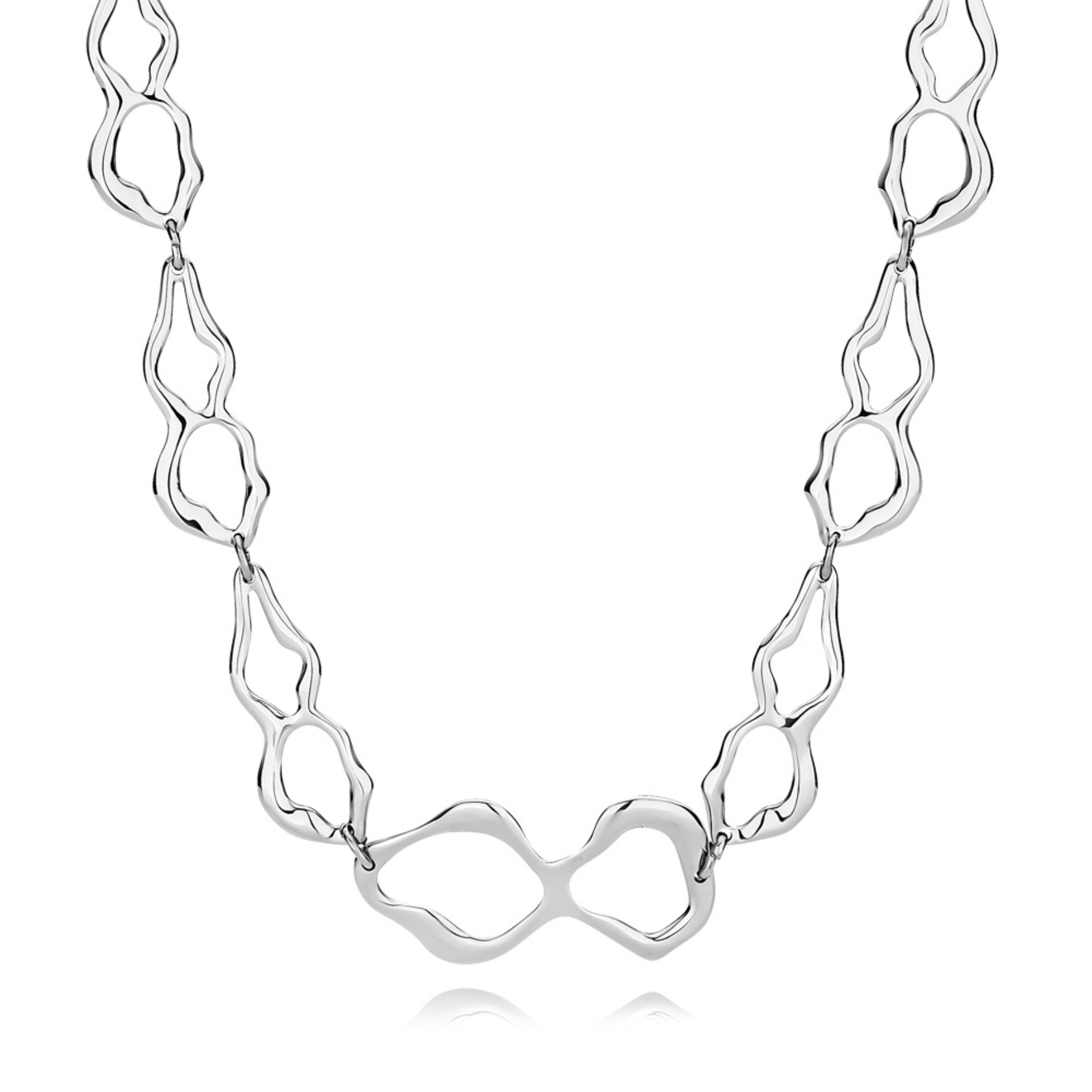 Signe Kragh x Sistie 2nd Necklace - Hopeanvärinen