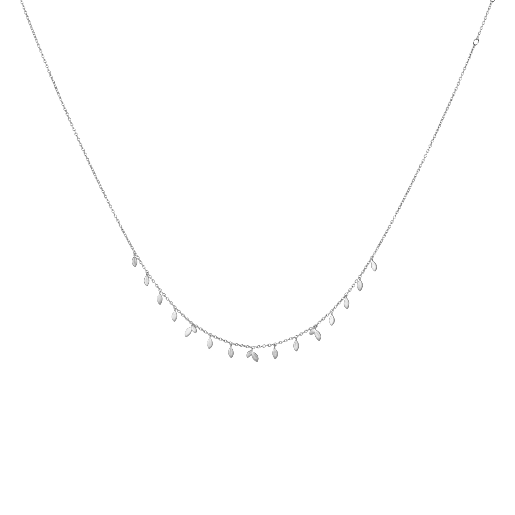 Jungle Vine Necklace - Hopeanvärinen