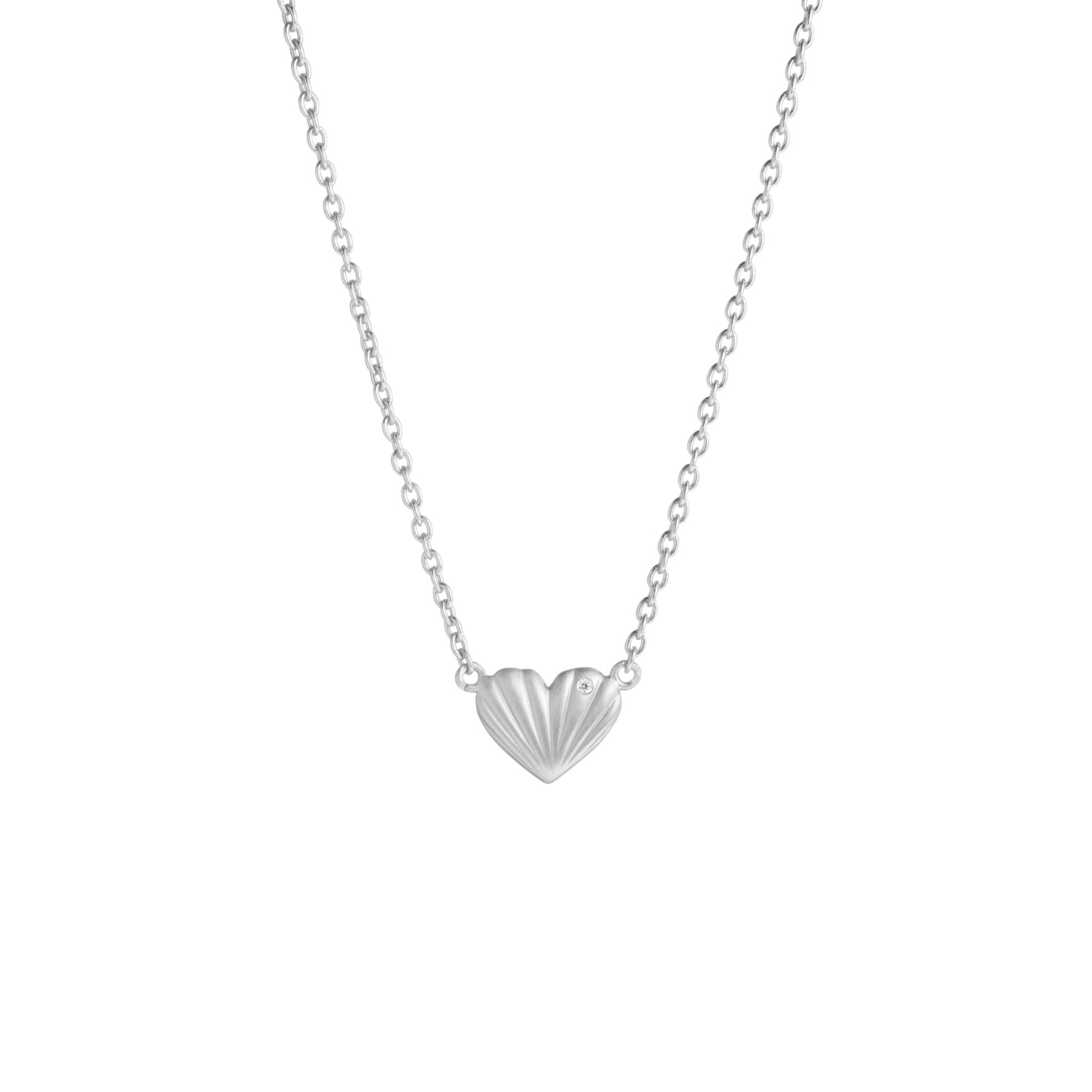 Just Love Necklace - Hopeanvärinen